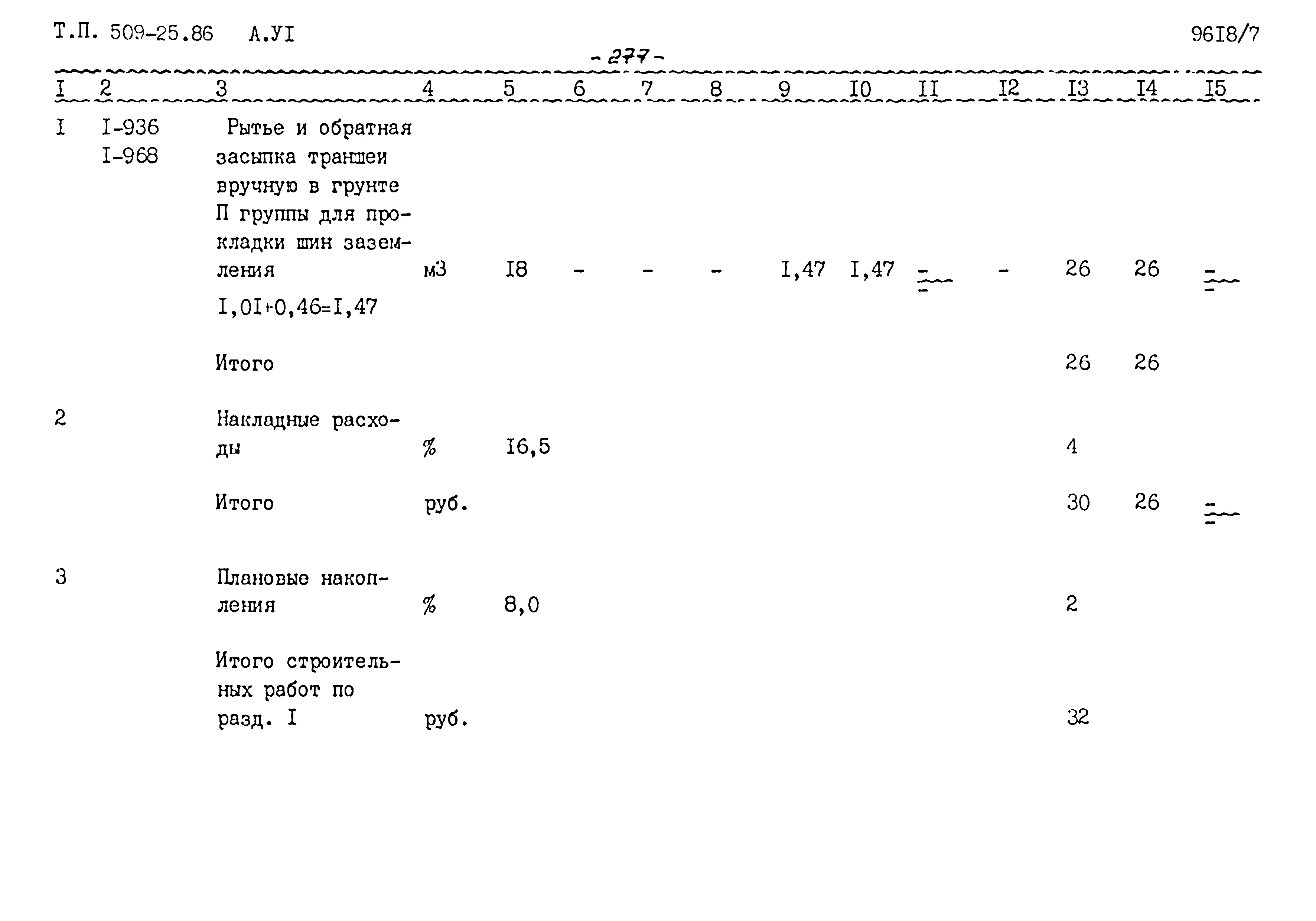 Типовой проект 509-25.86
