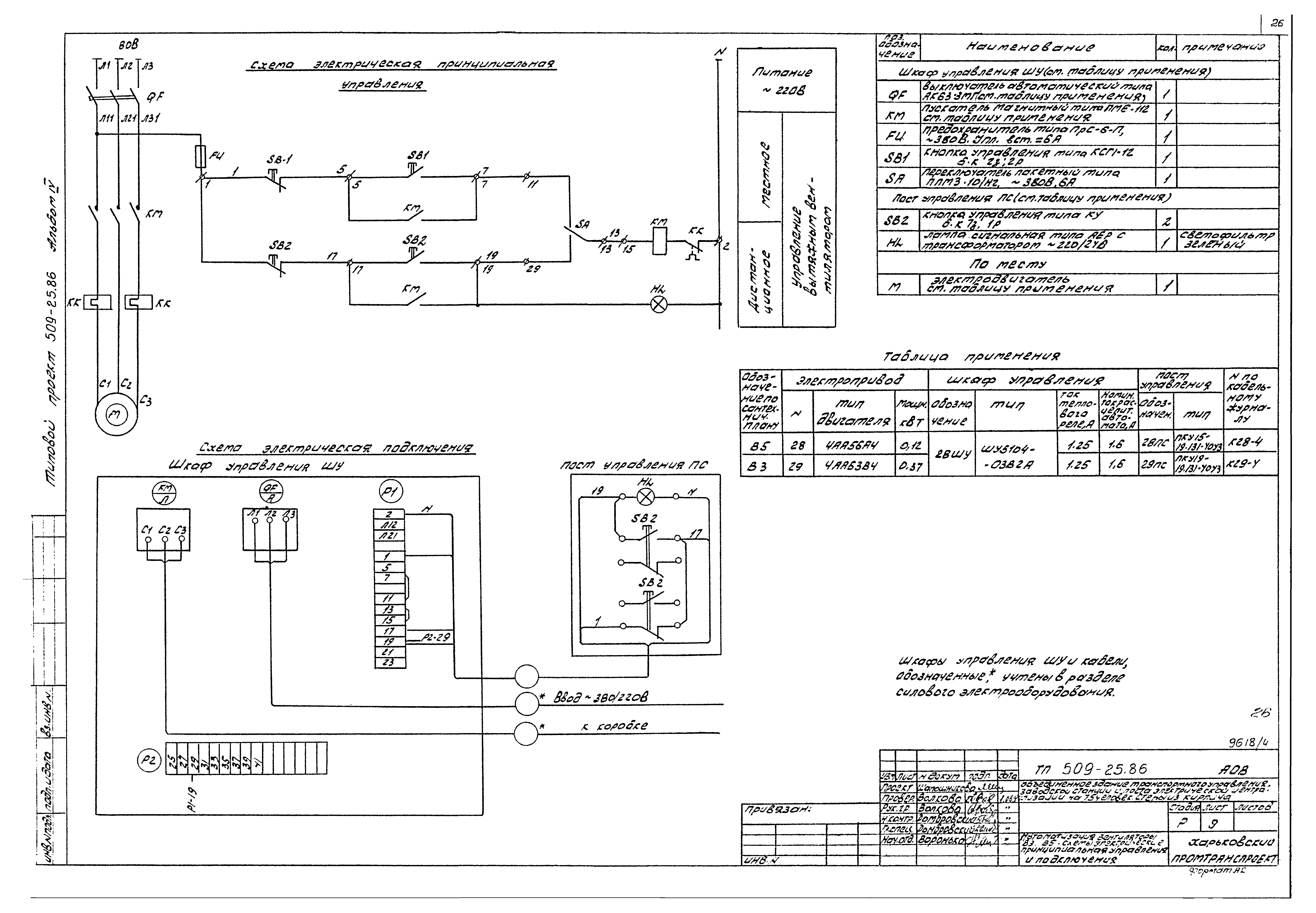Типовой проект 509-25.86