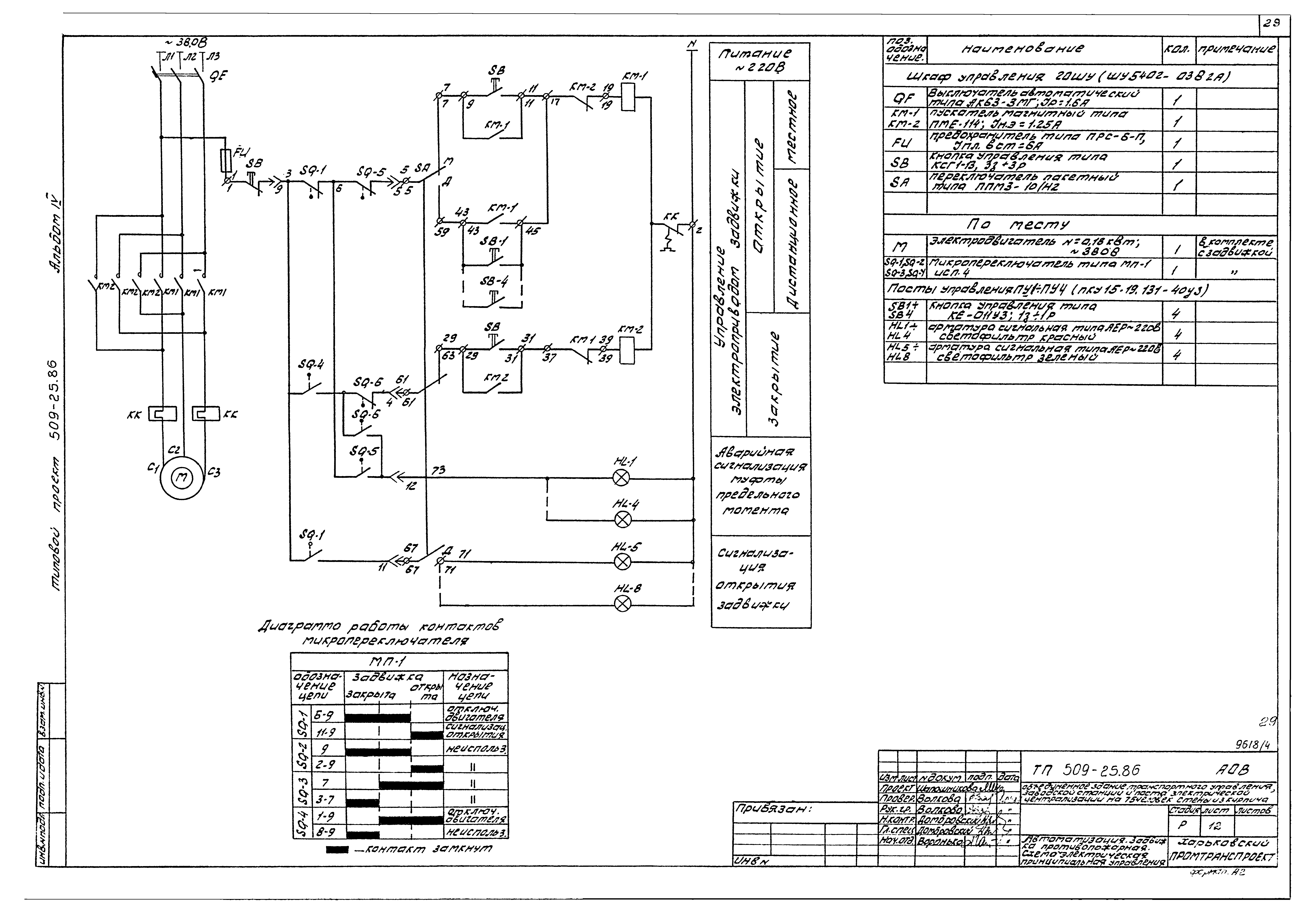 Типовой проект 509-25.86