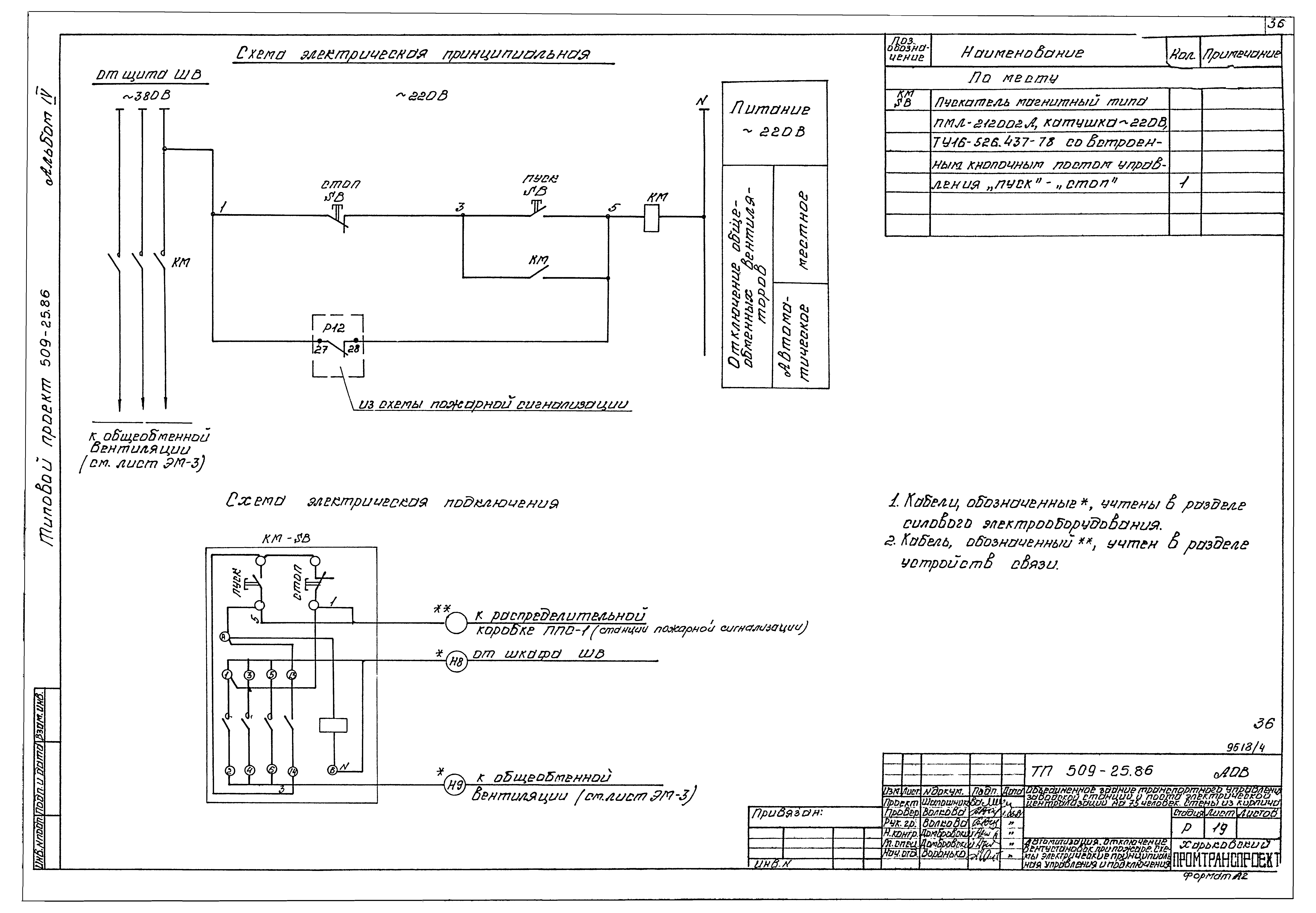 Типовой проект 509-25.86