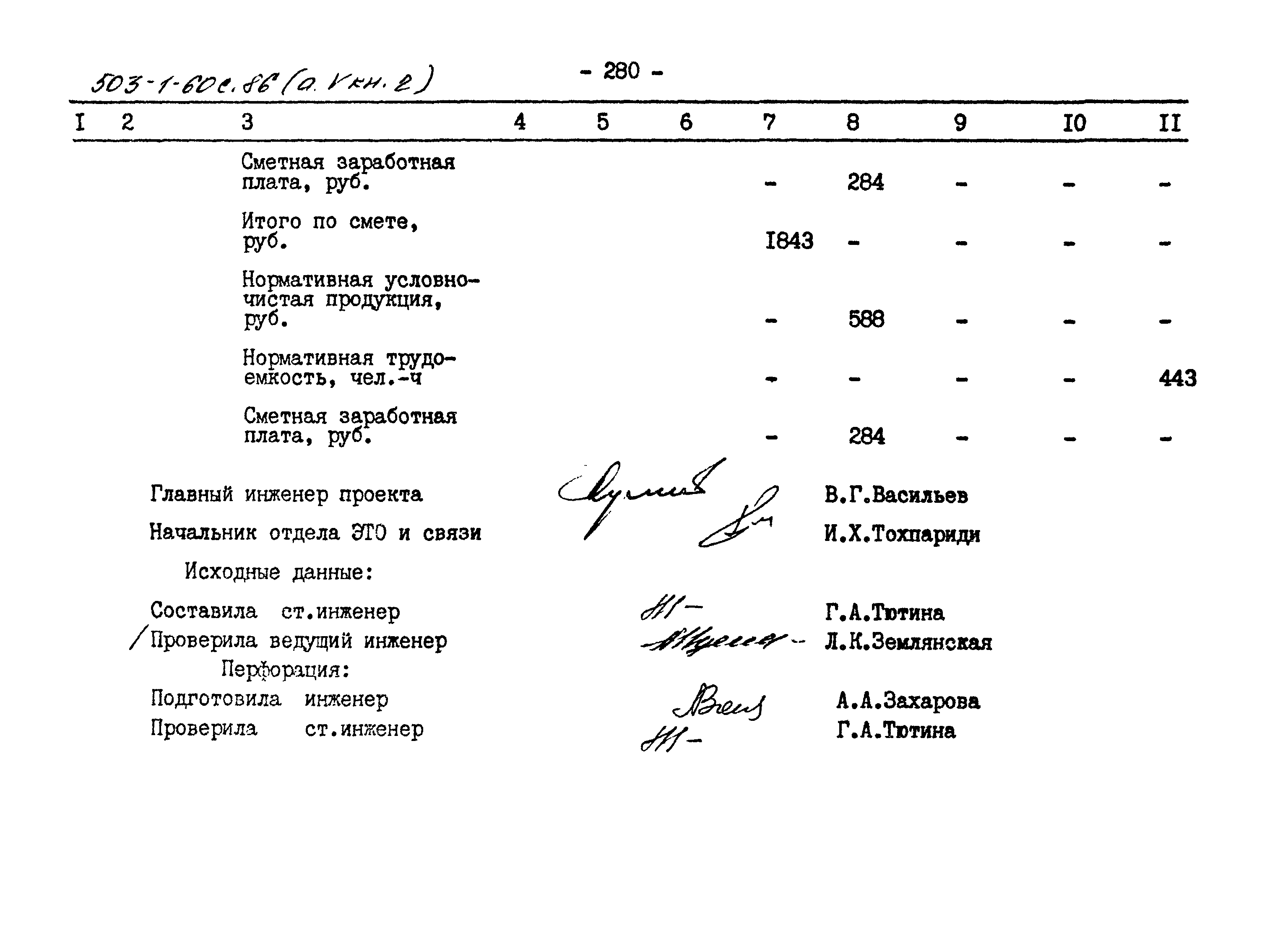 Типовой проект 503-1-60с.86