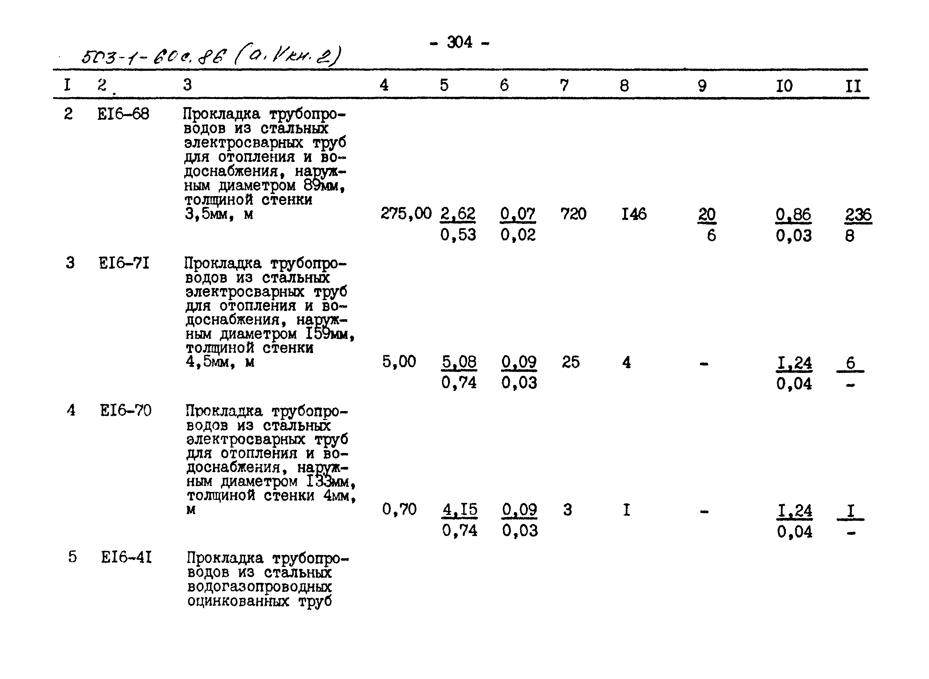 Типовой проект 503-1-60с.86