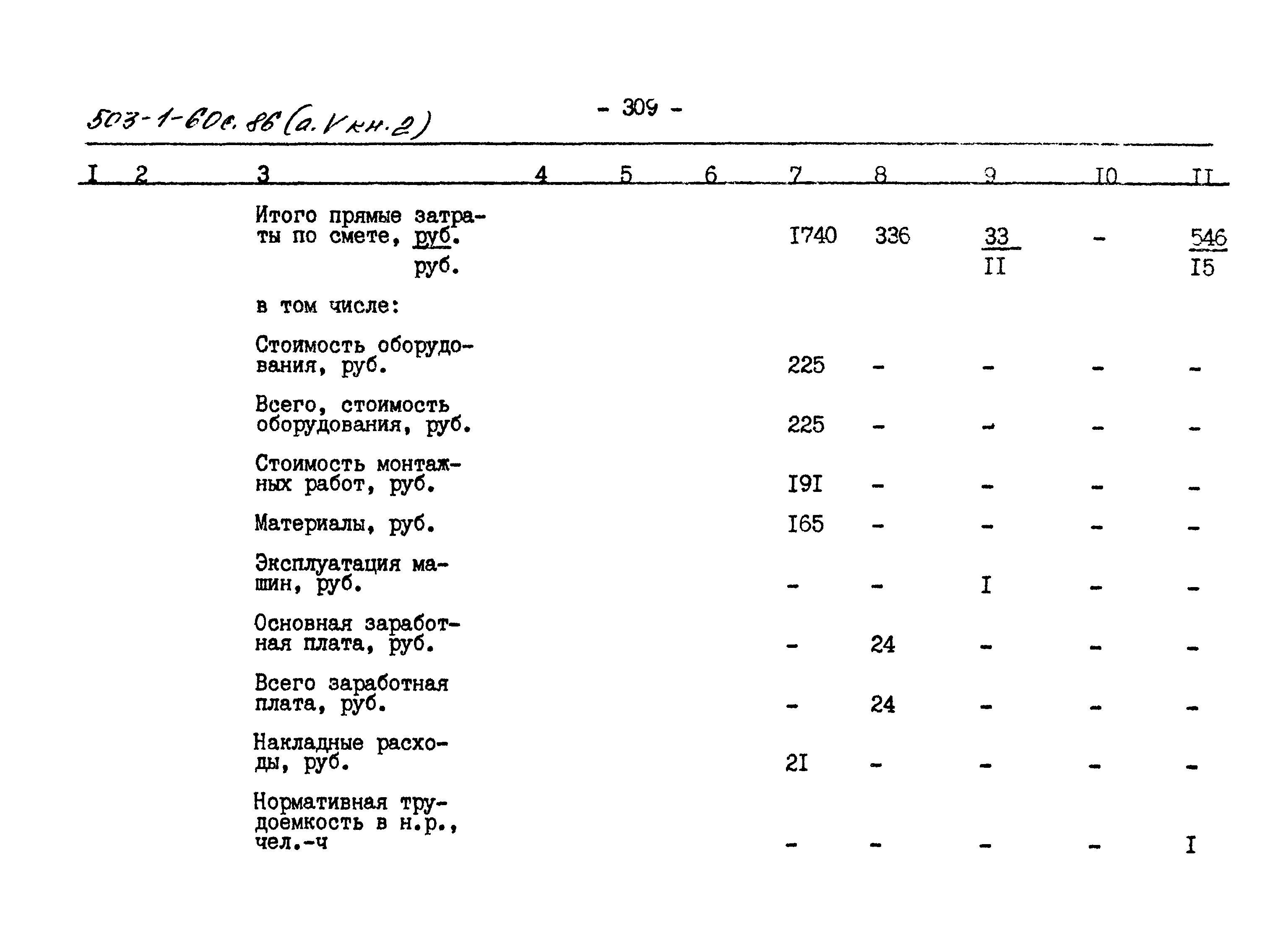 Типовой проект 503-1-60с.86