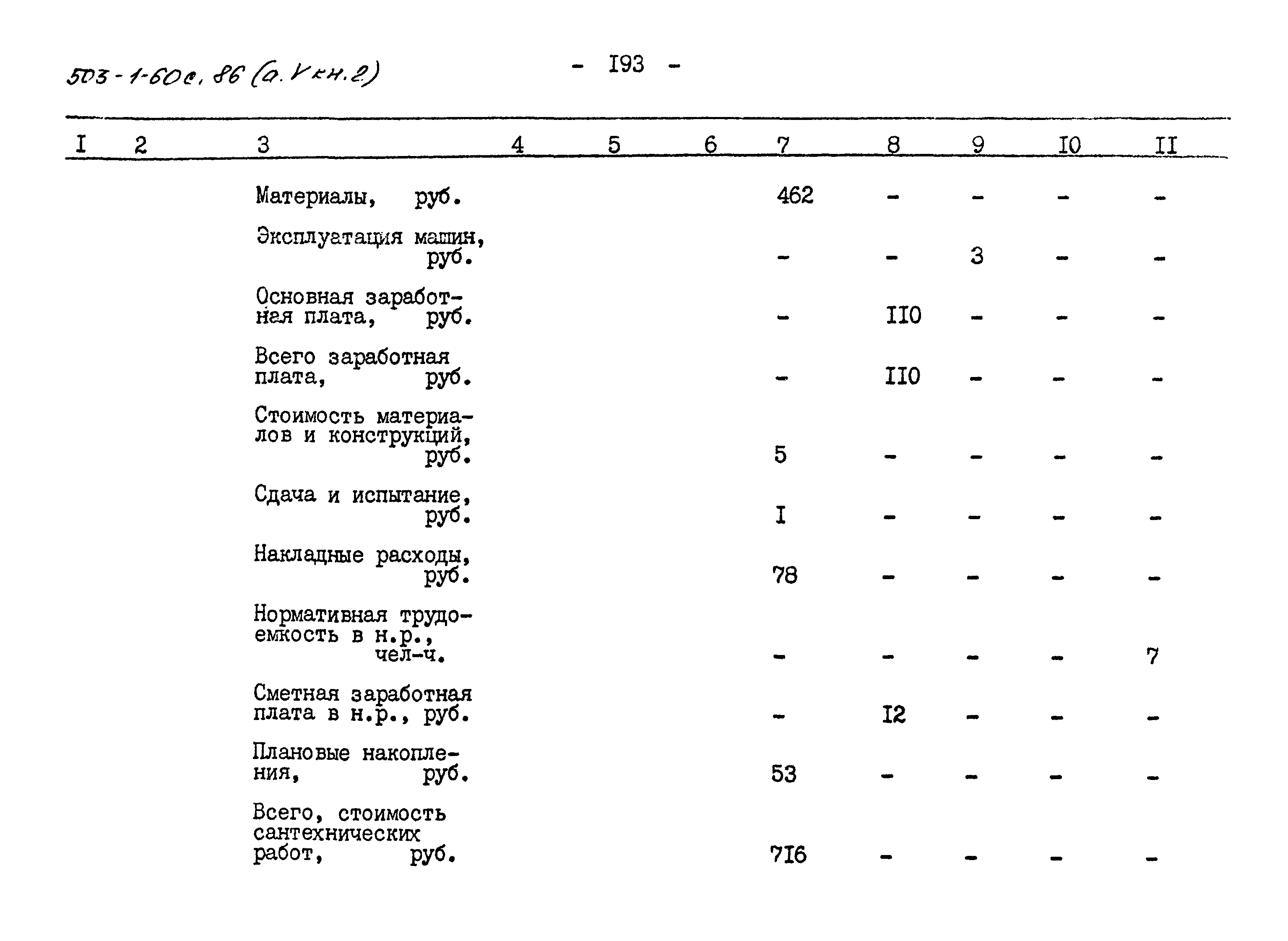 Типовой проект 503-1-60с.86
