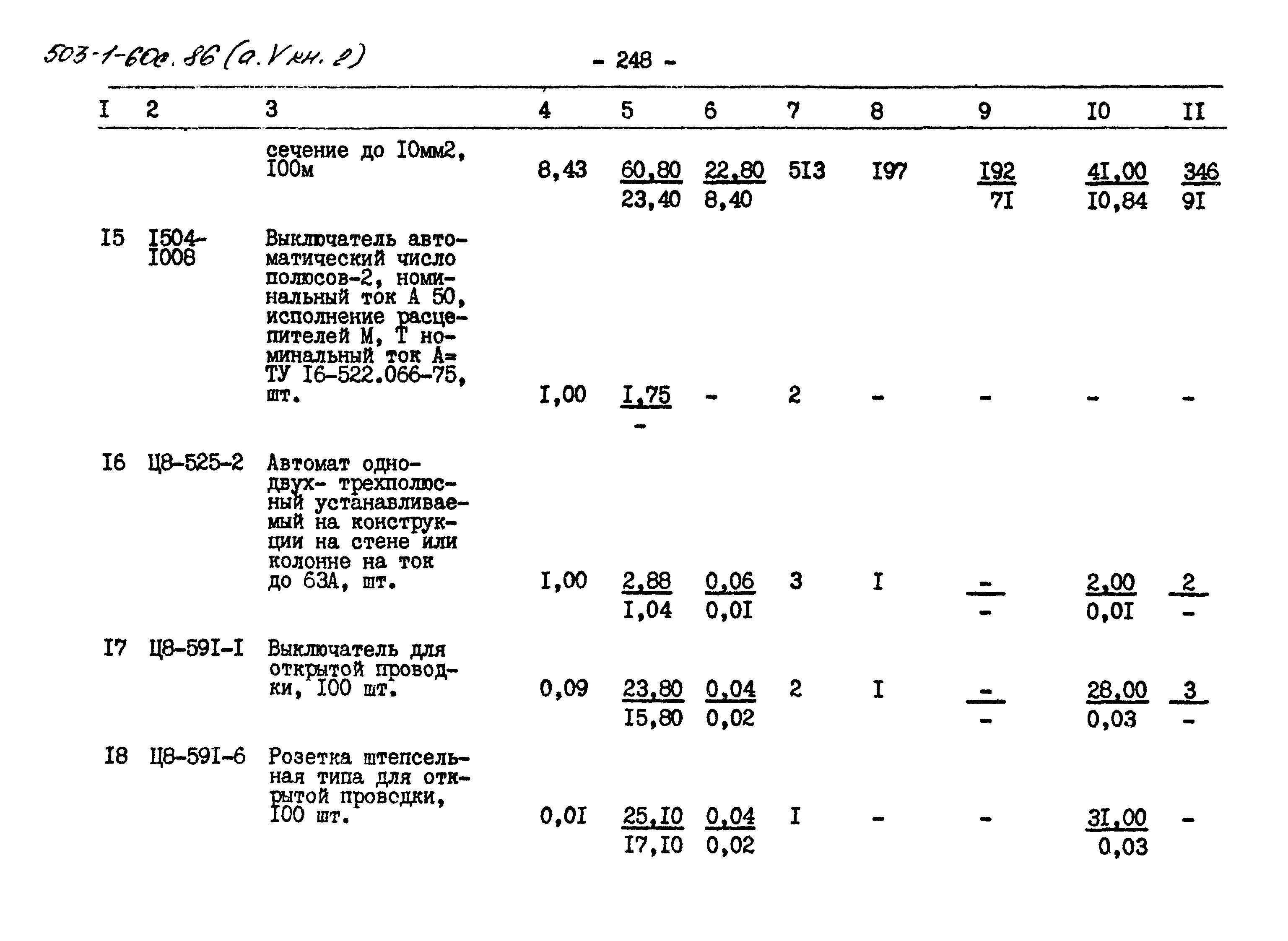 Типовой проект 503-1-60с.86