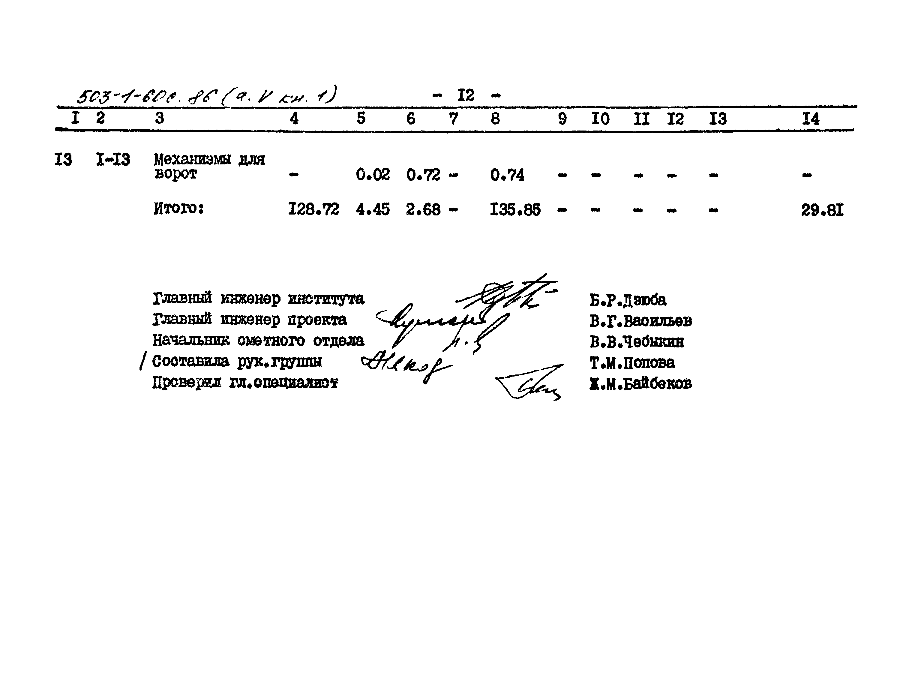 Типовой проект 503-1-60с.86