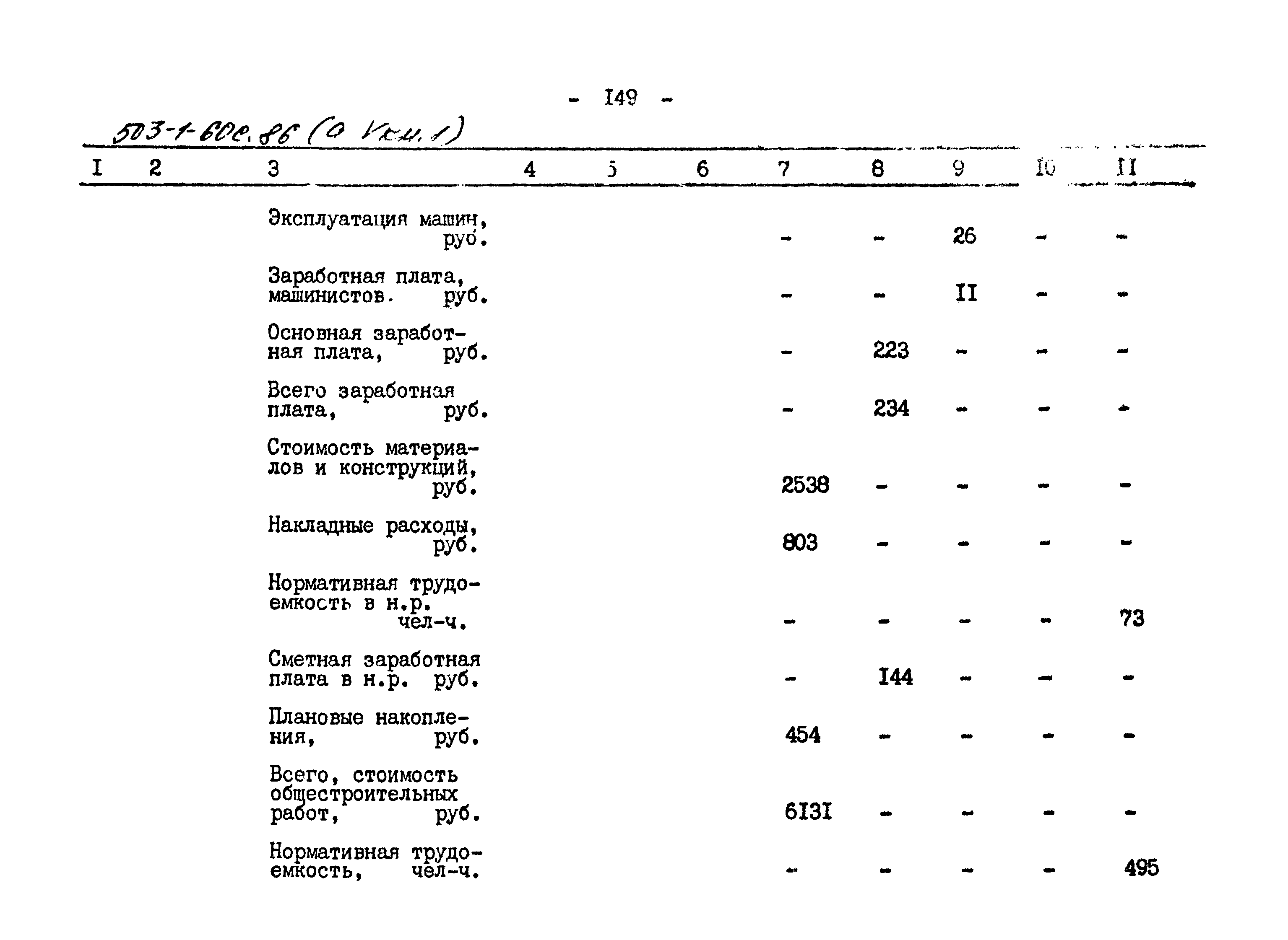 Типовой проект 503-1-60с.86