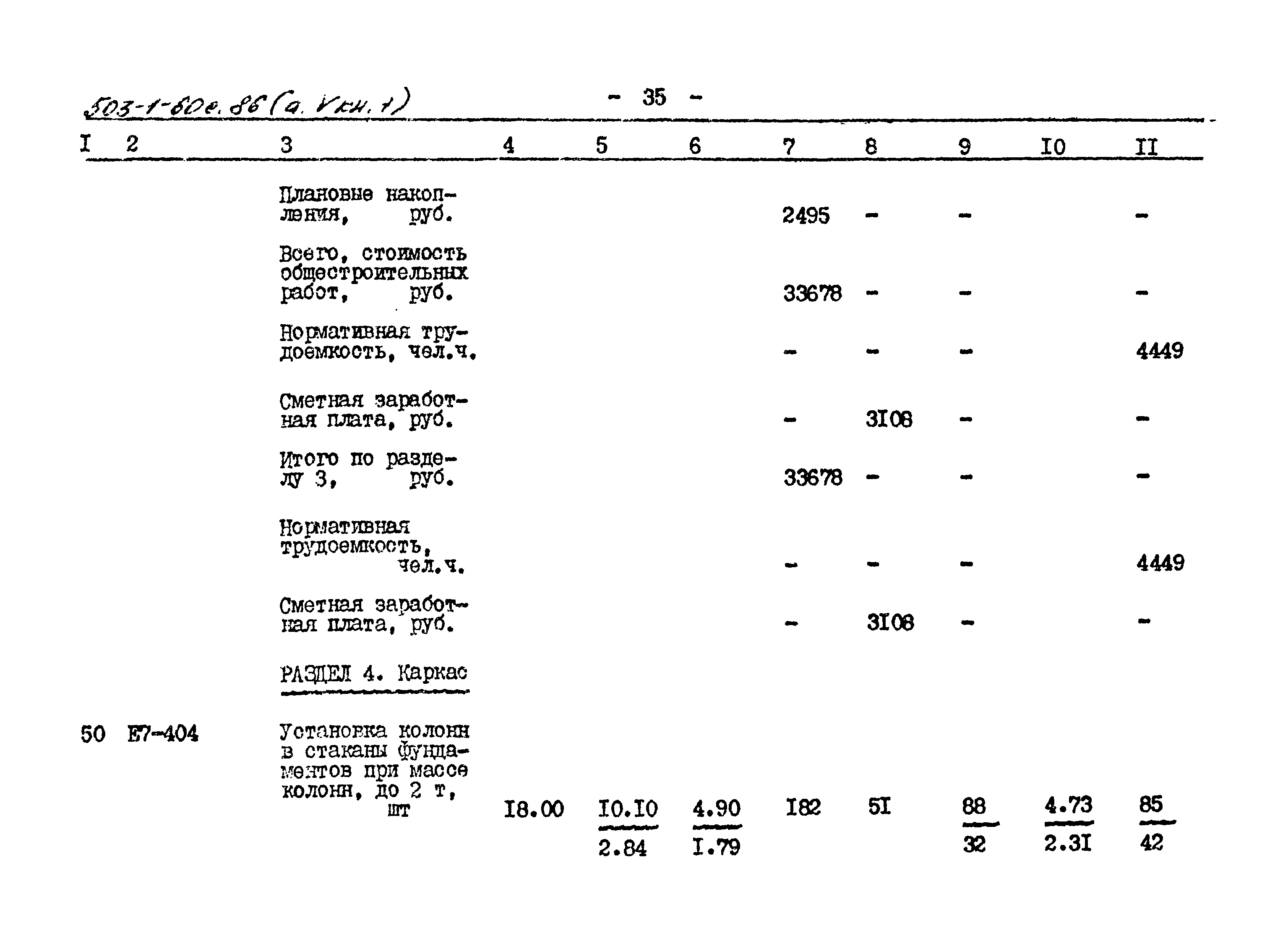 Типовой проект 503-1-60с.86
