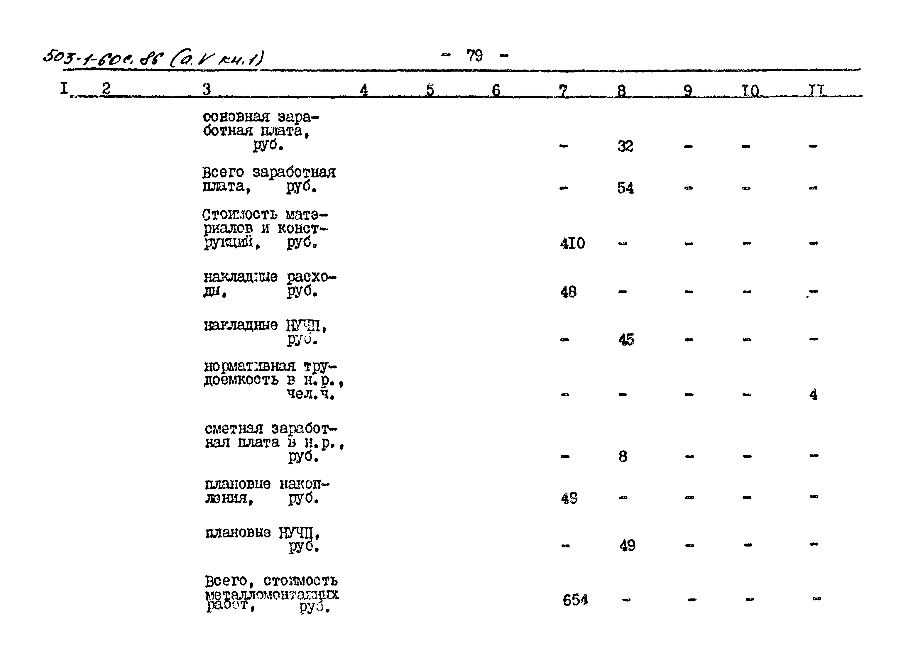 Типовой проект 503-1-60с.86