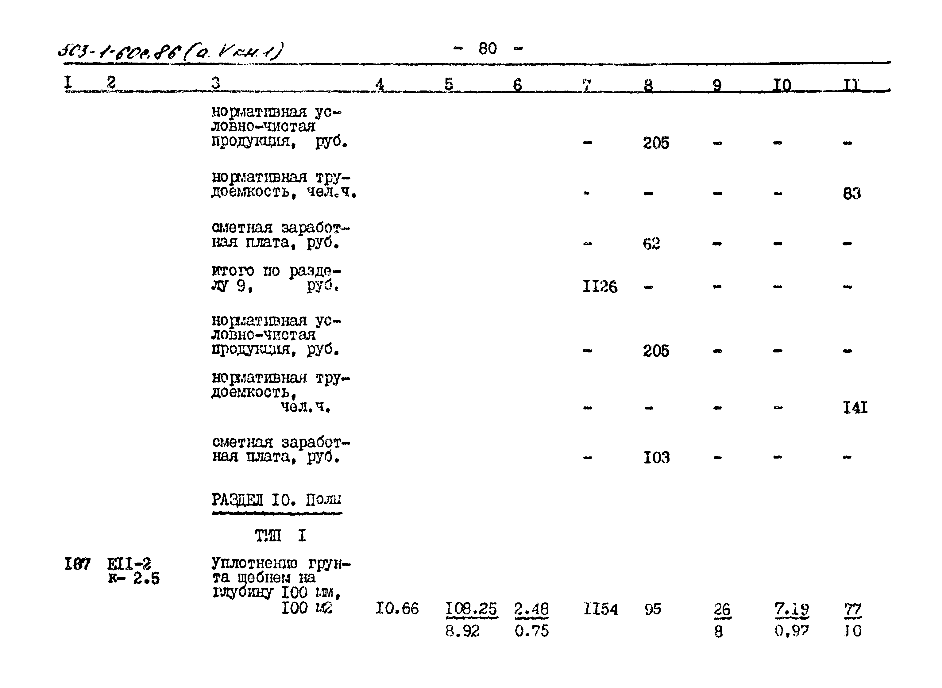 Типовой проект 503-1-60с.86