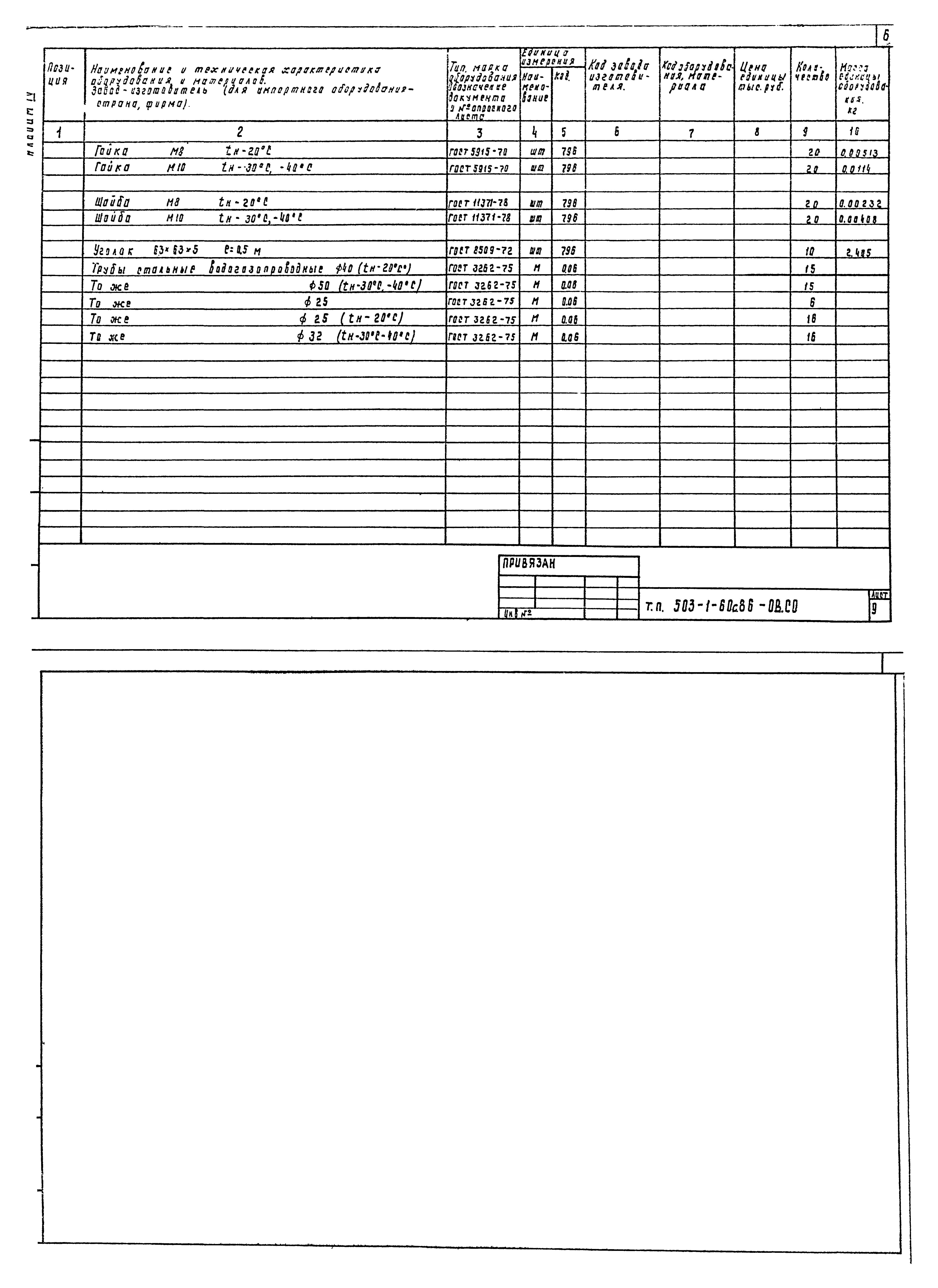 Типовой проект 503-1-60с.86