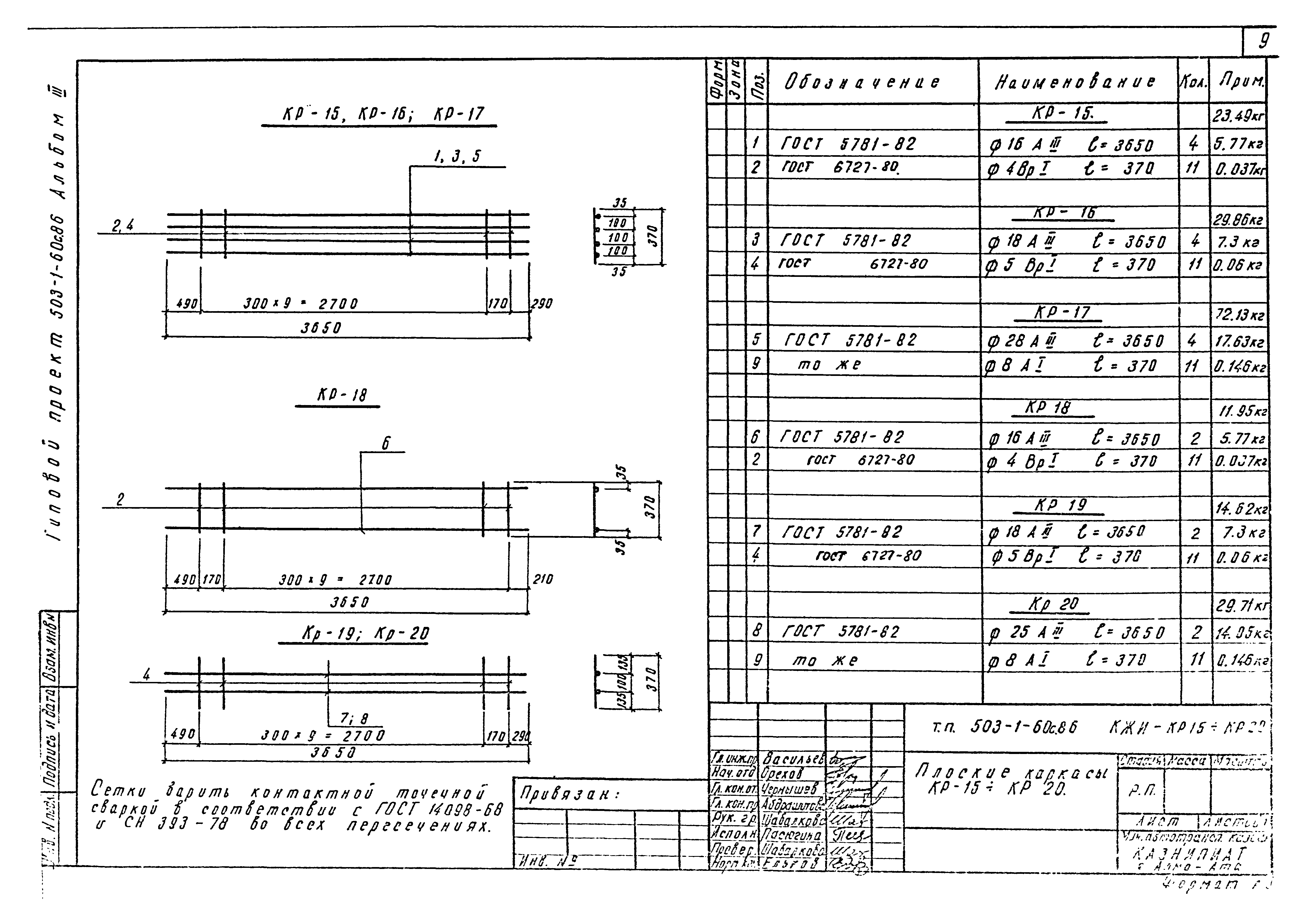 Типовой проект 503-1-60с.86