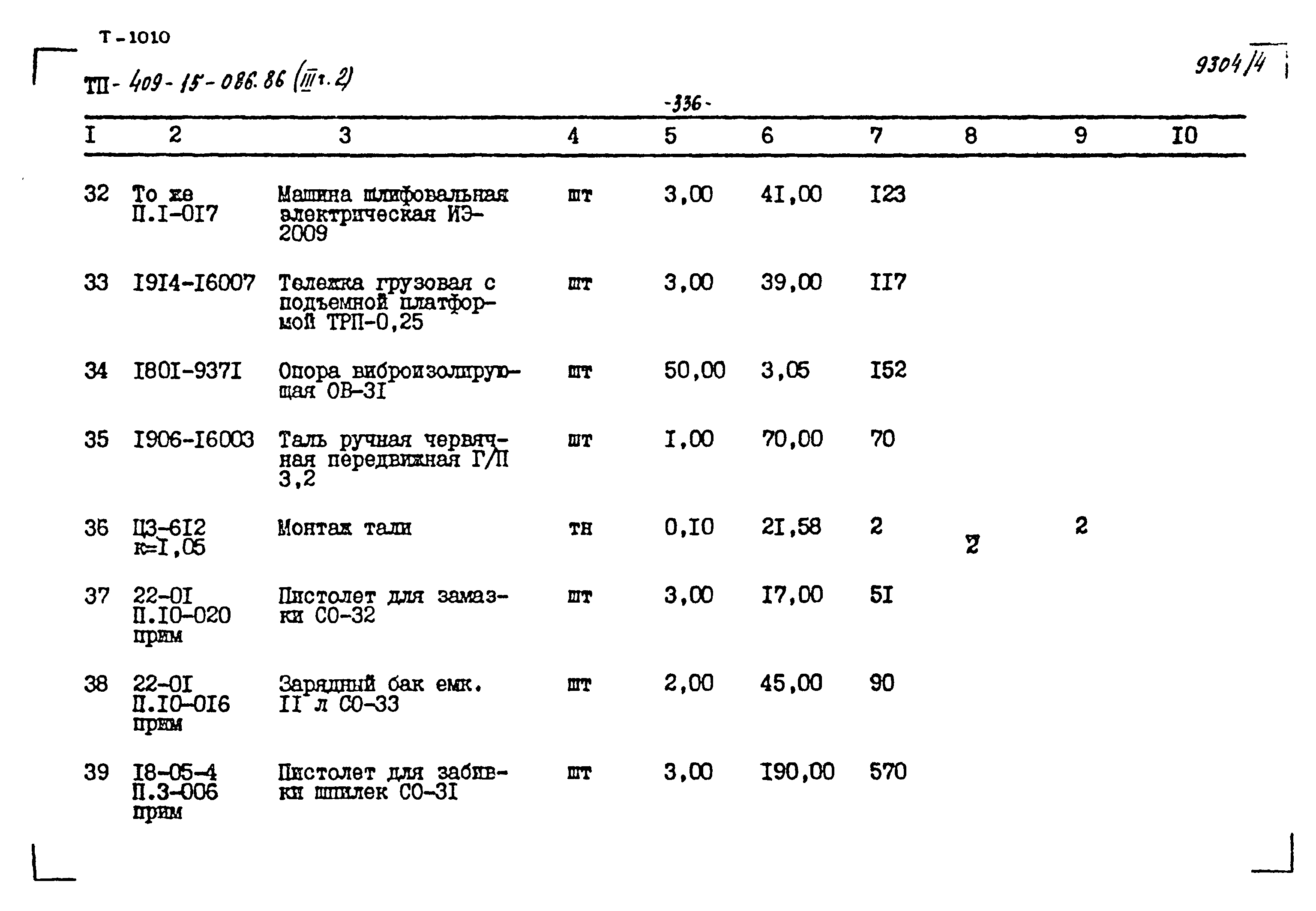 Типовой проект 409-15-086.86