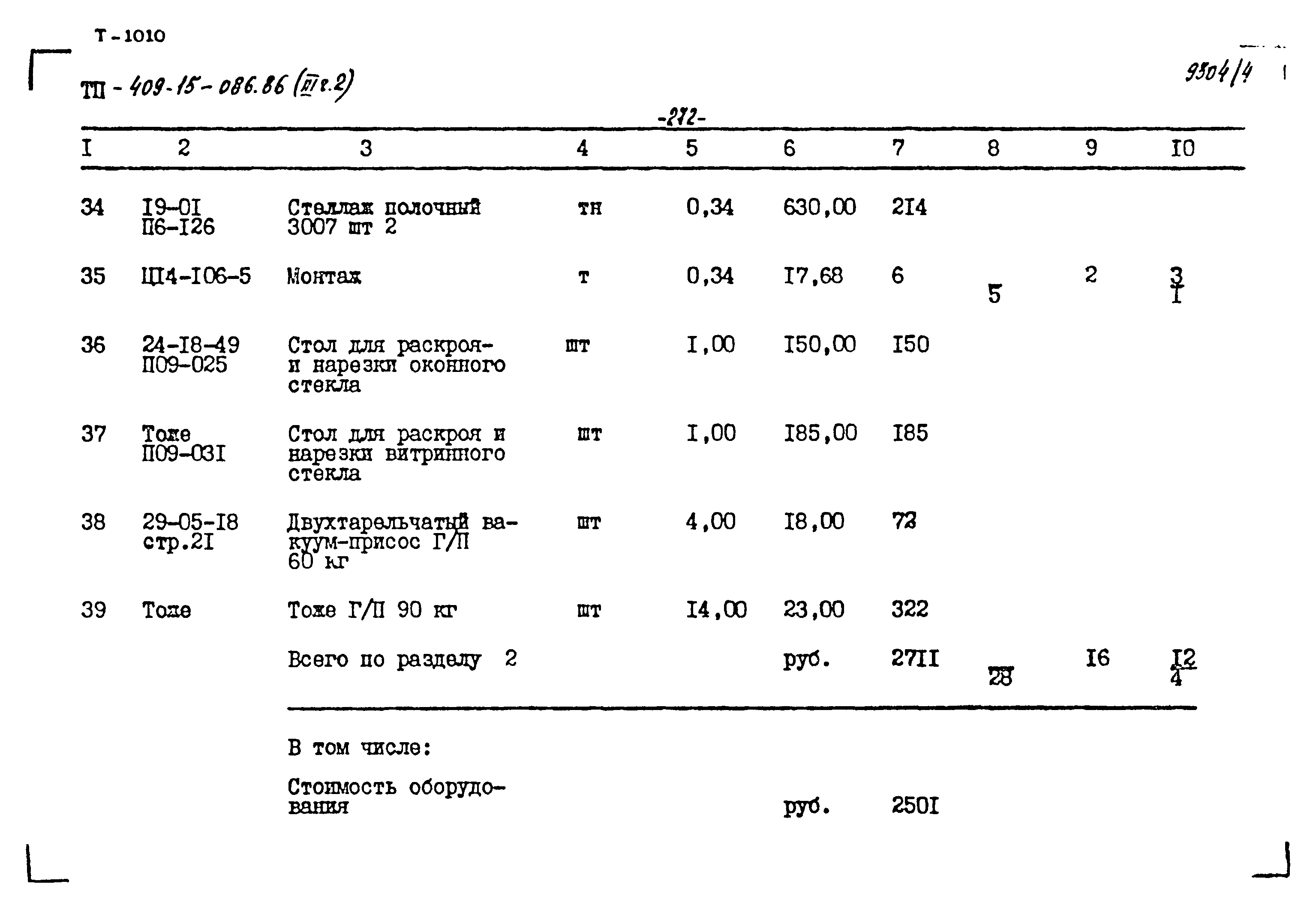 Типовой проект 409-15-086.86