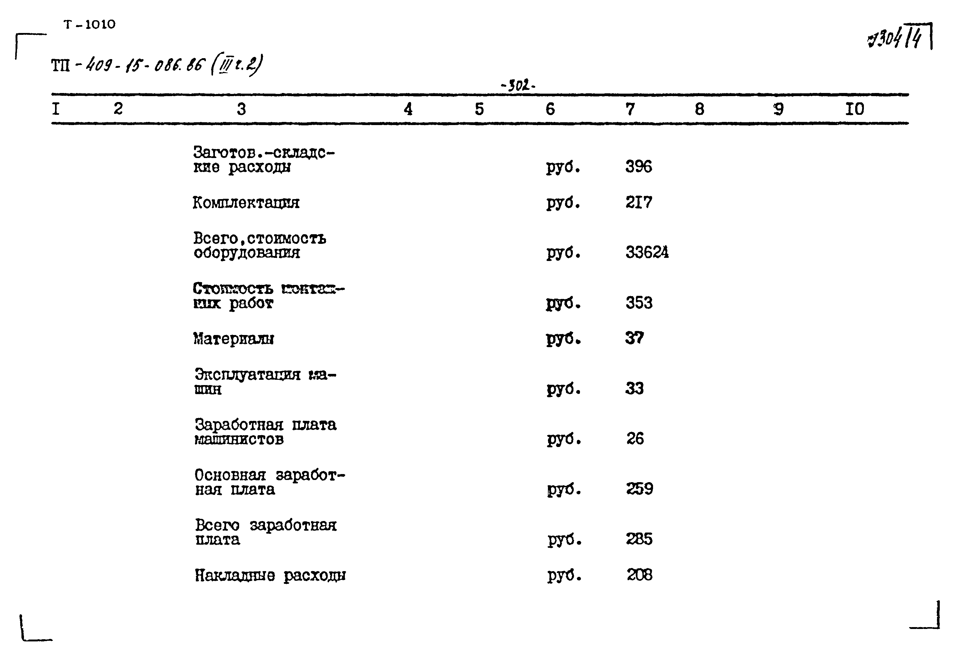 Типовой проект 409-15-086.86