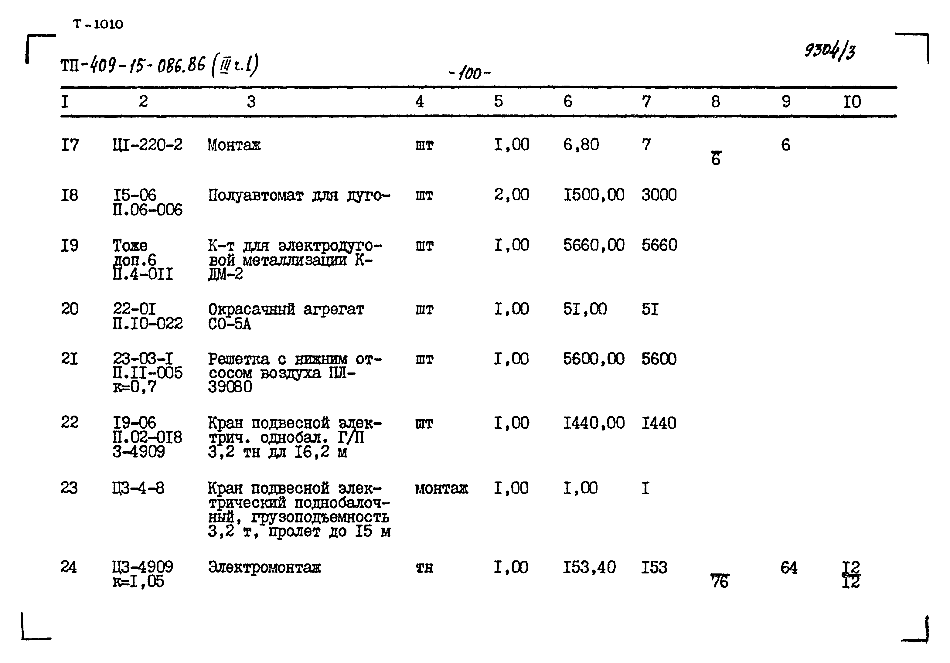 Типовой проект 409-15-086.86