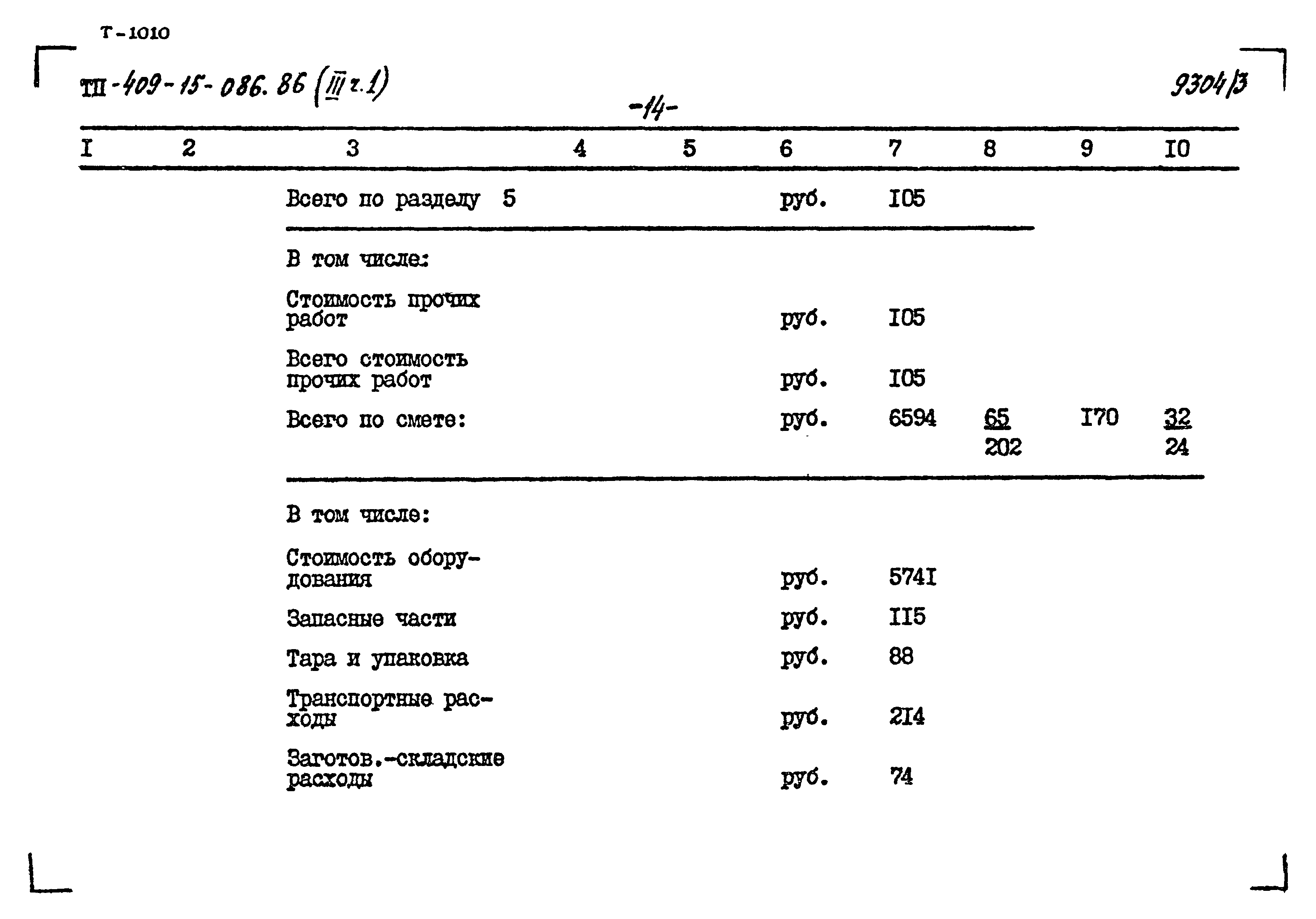 Типовой проект 409-15-086.86