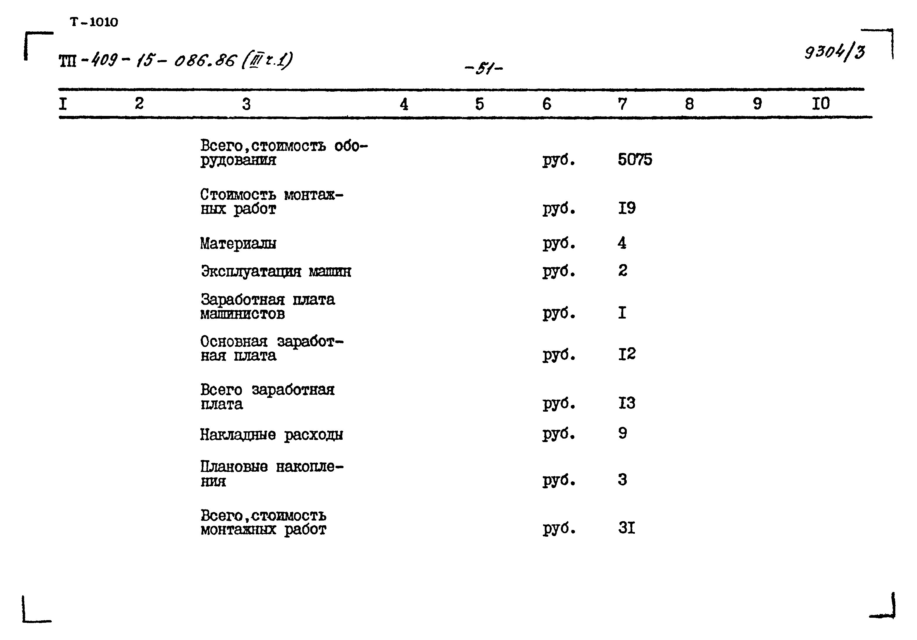 Типовой проект 409-15-086.86