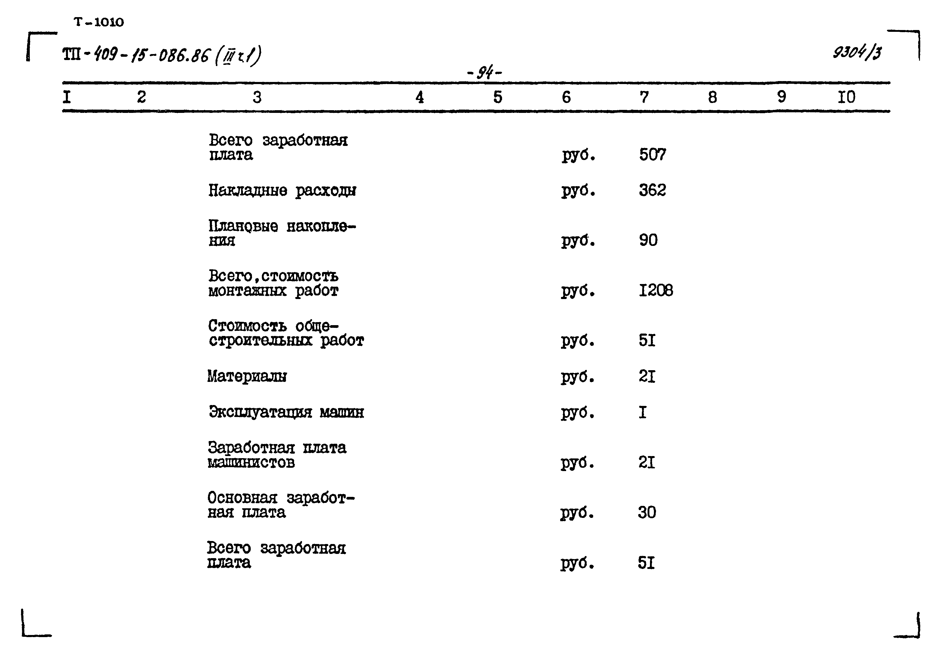 Типовой проект 409-15-086.86