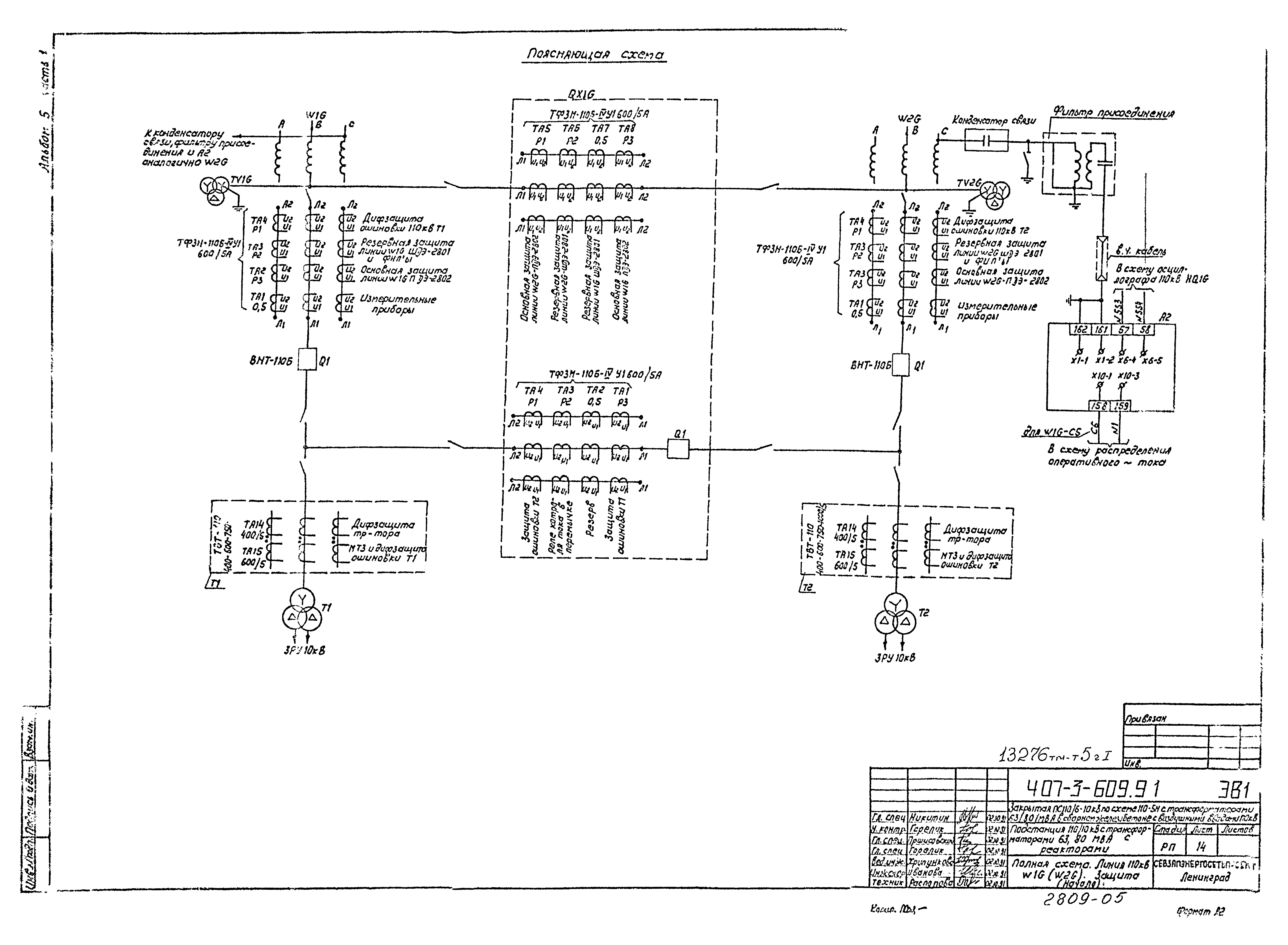 Типовой проект 407-3-609.91