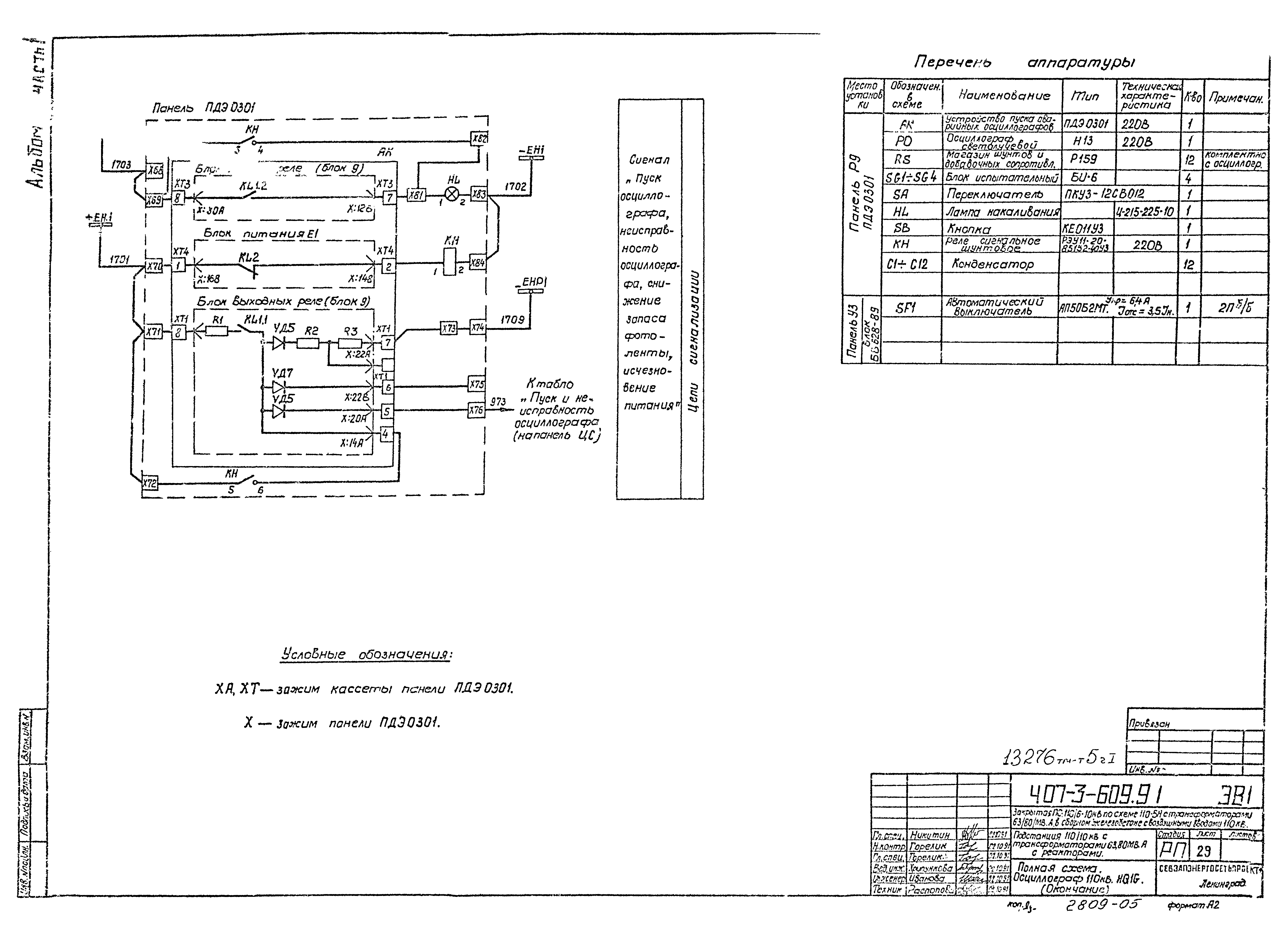 Типовой проект 407-3-609.91