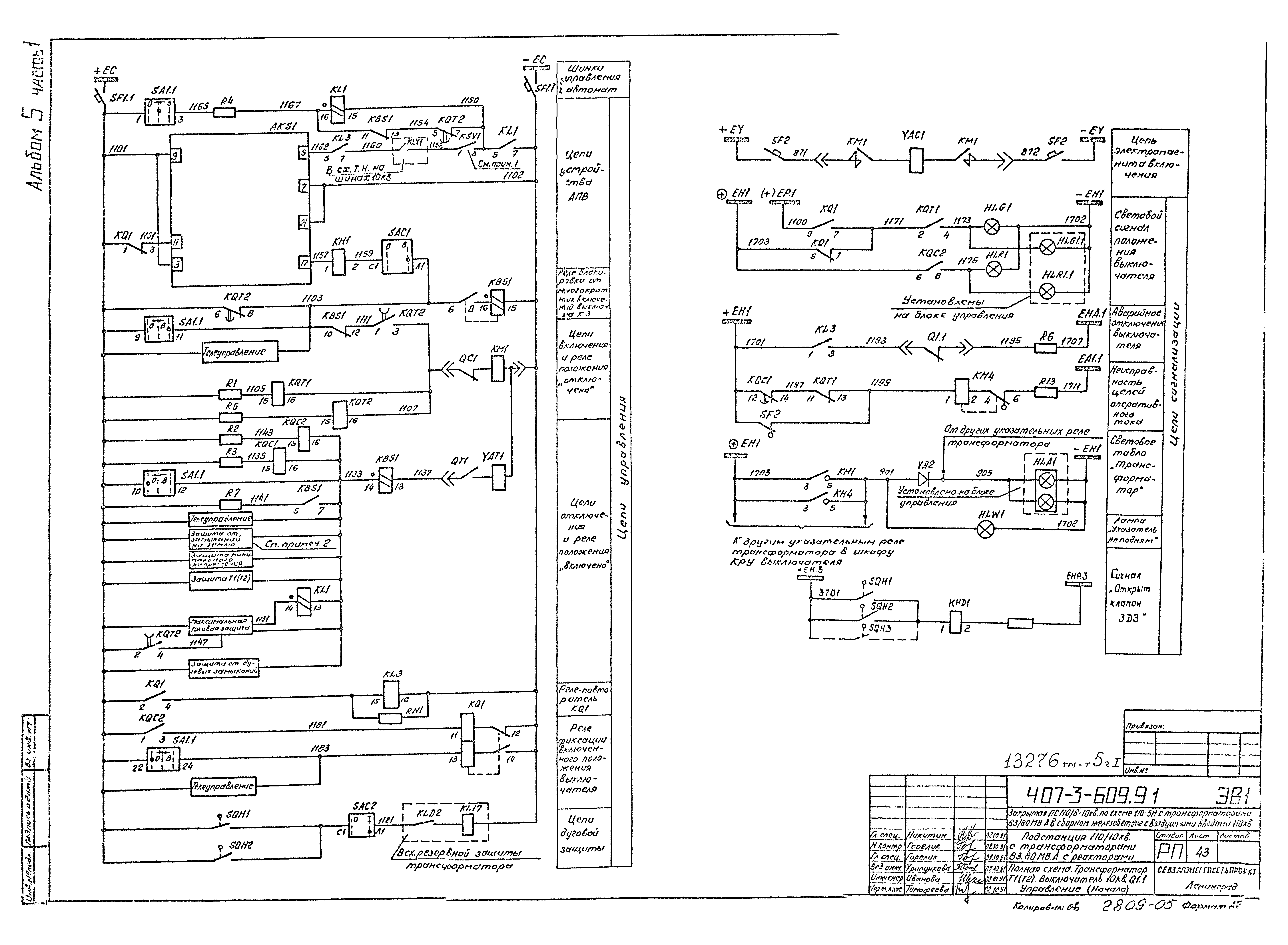 Типовой проект 407-3-609.91