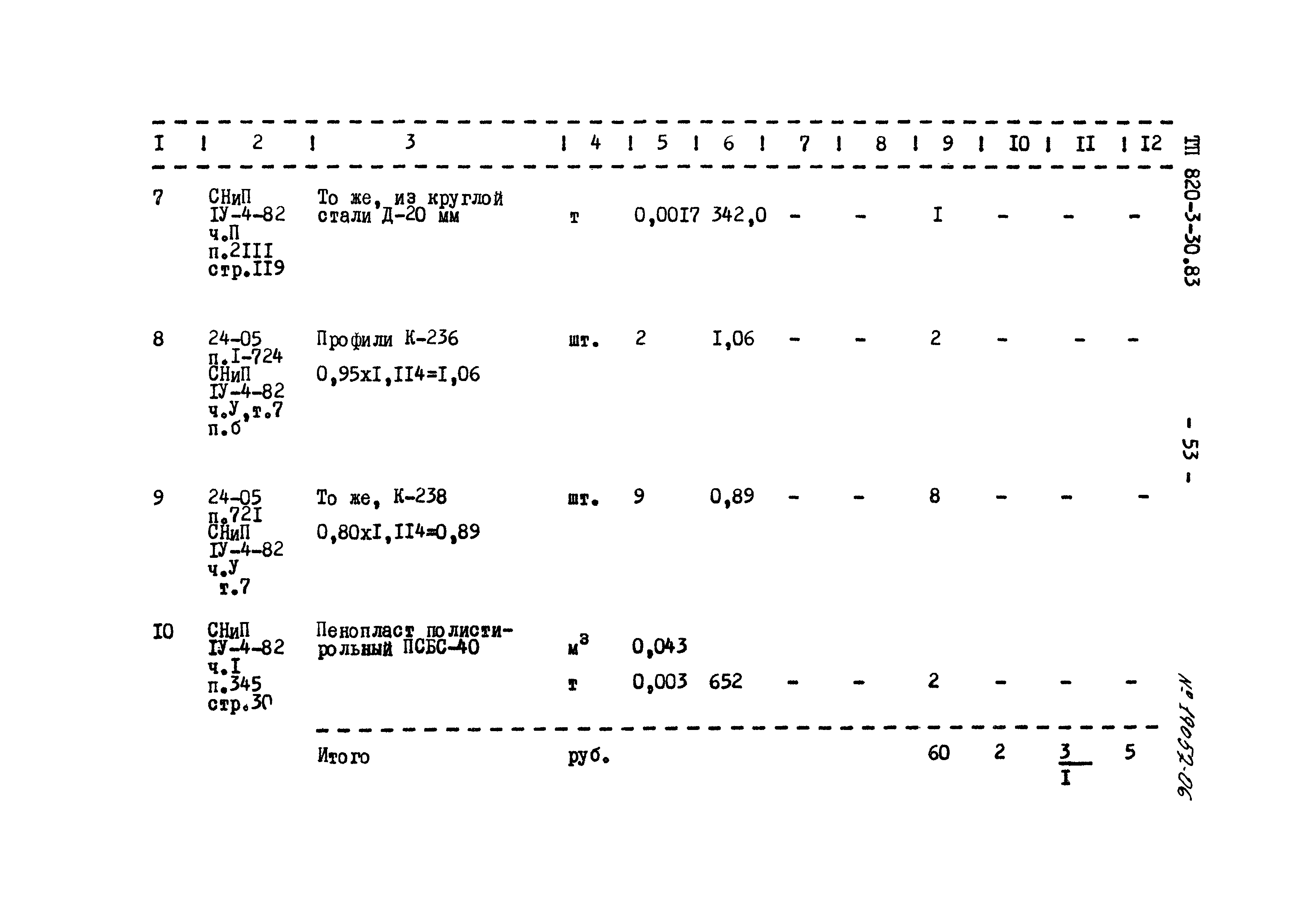 Типовой проект 820-3-30.83