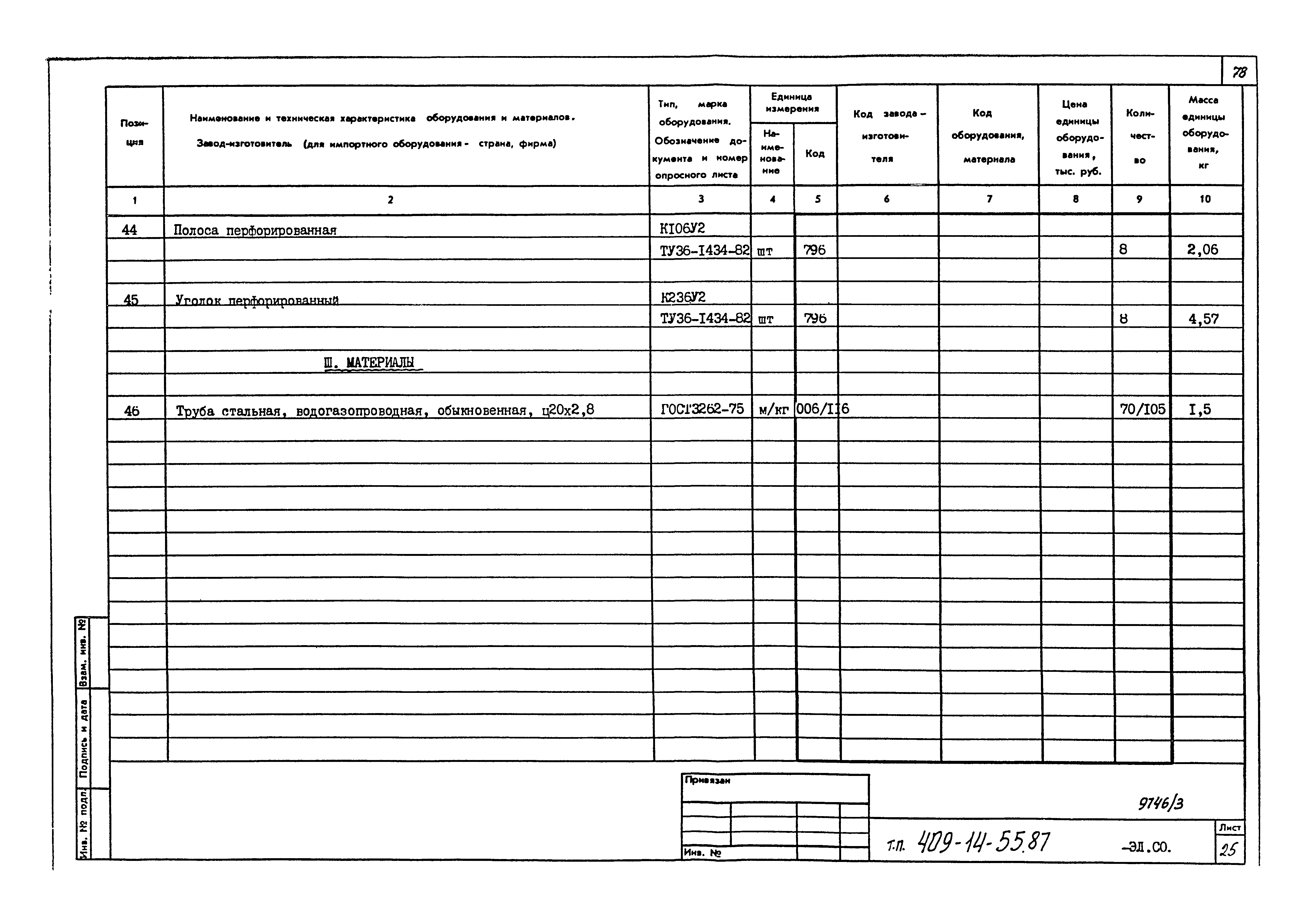 Типовой проект 409-14-55.87