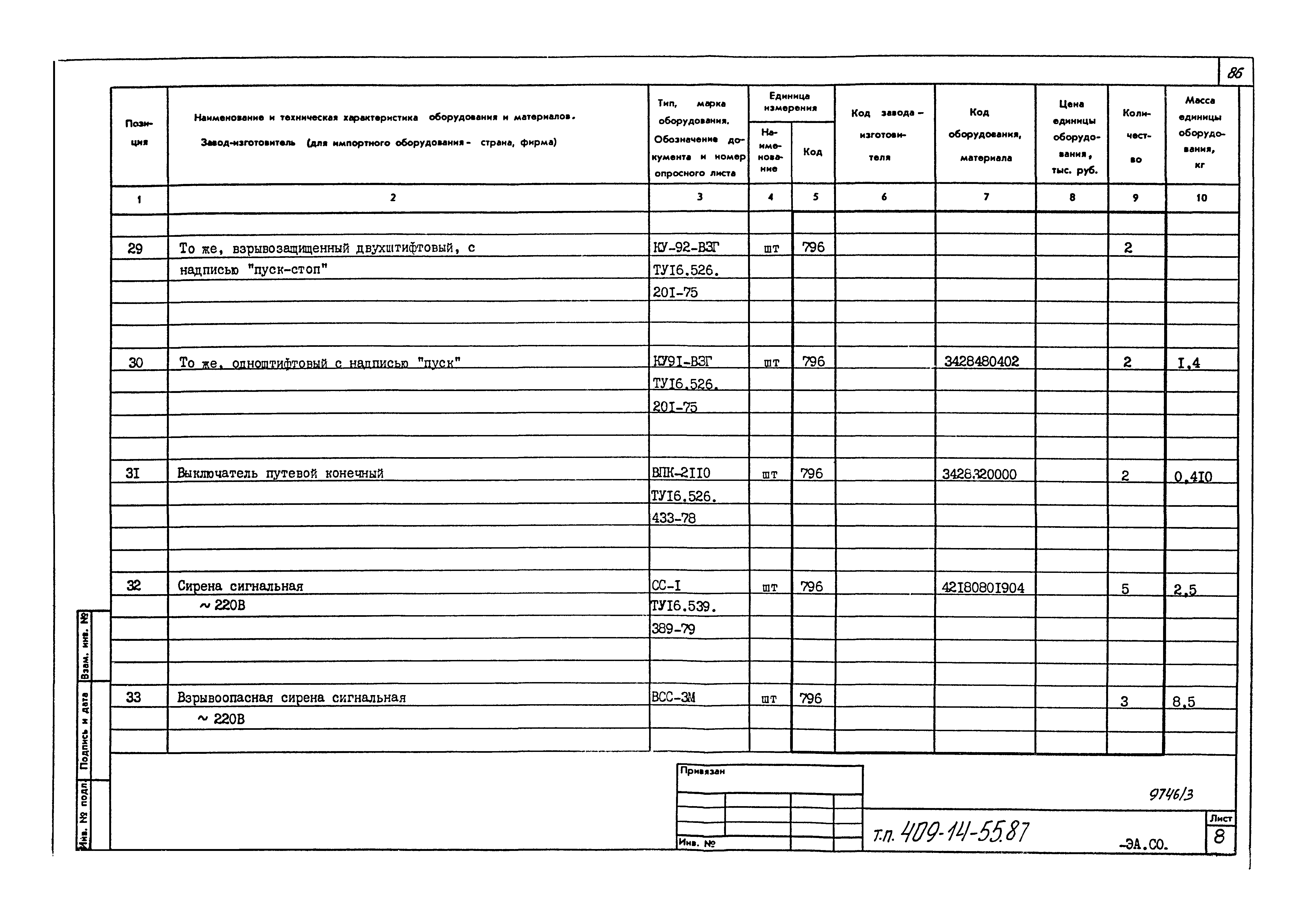 Типовой проект 409-14-55.87