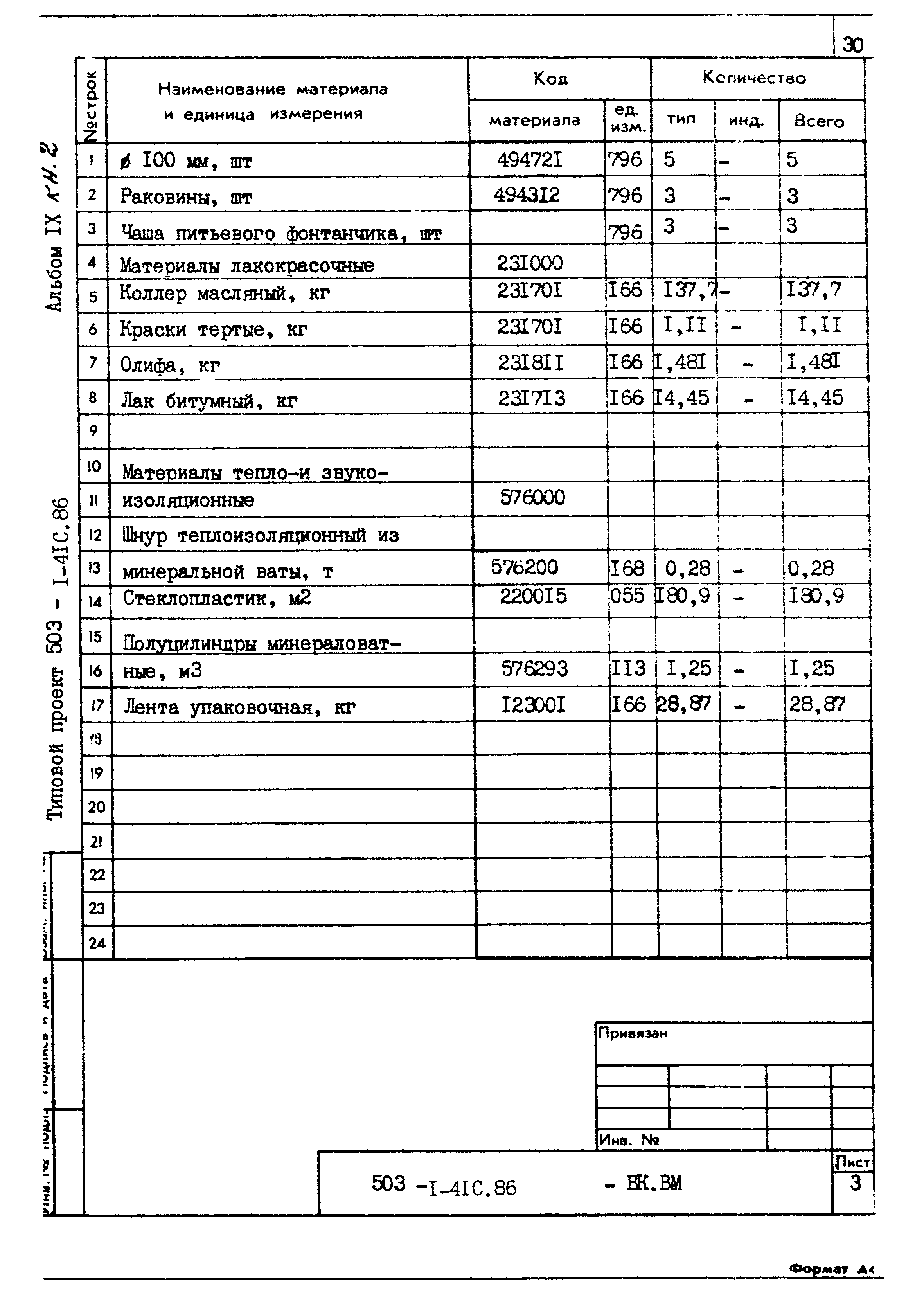 Типовой проект 503-1-41с.86