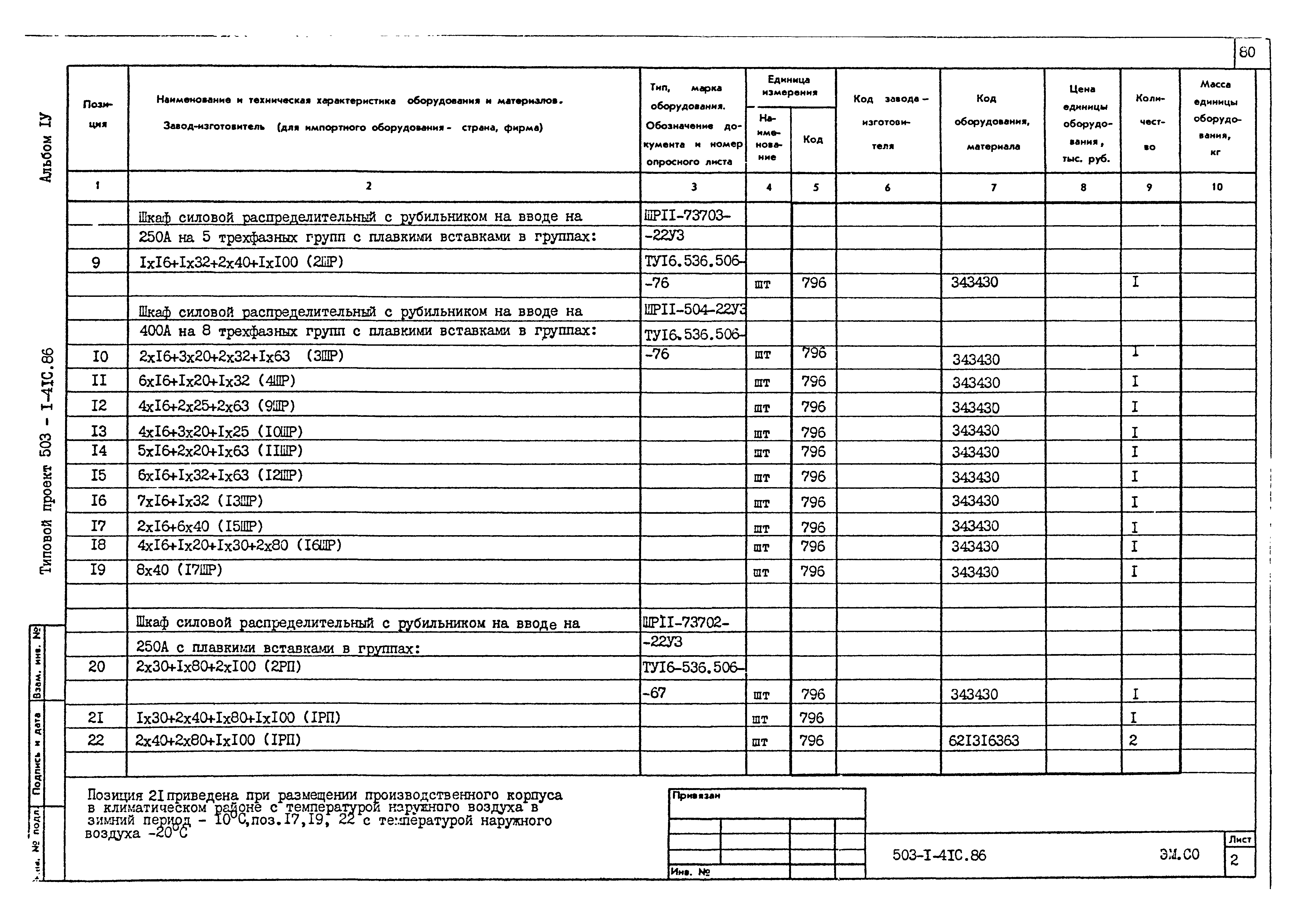 Типовой проект 503-1-41с.86