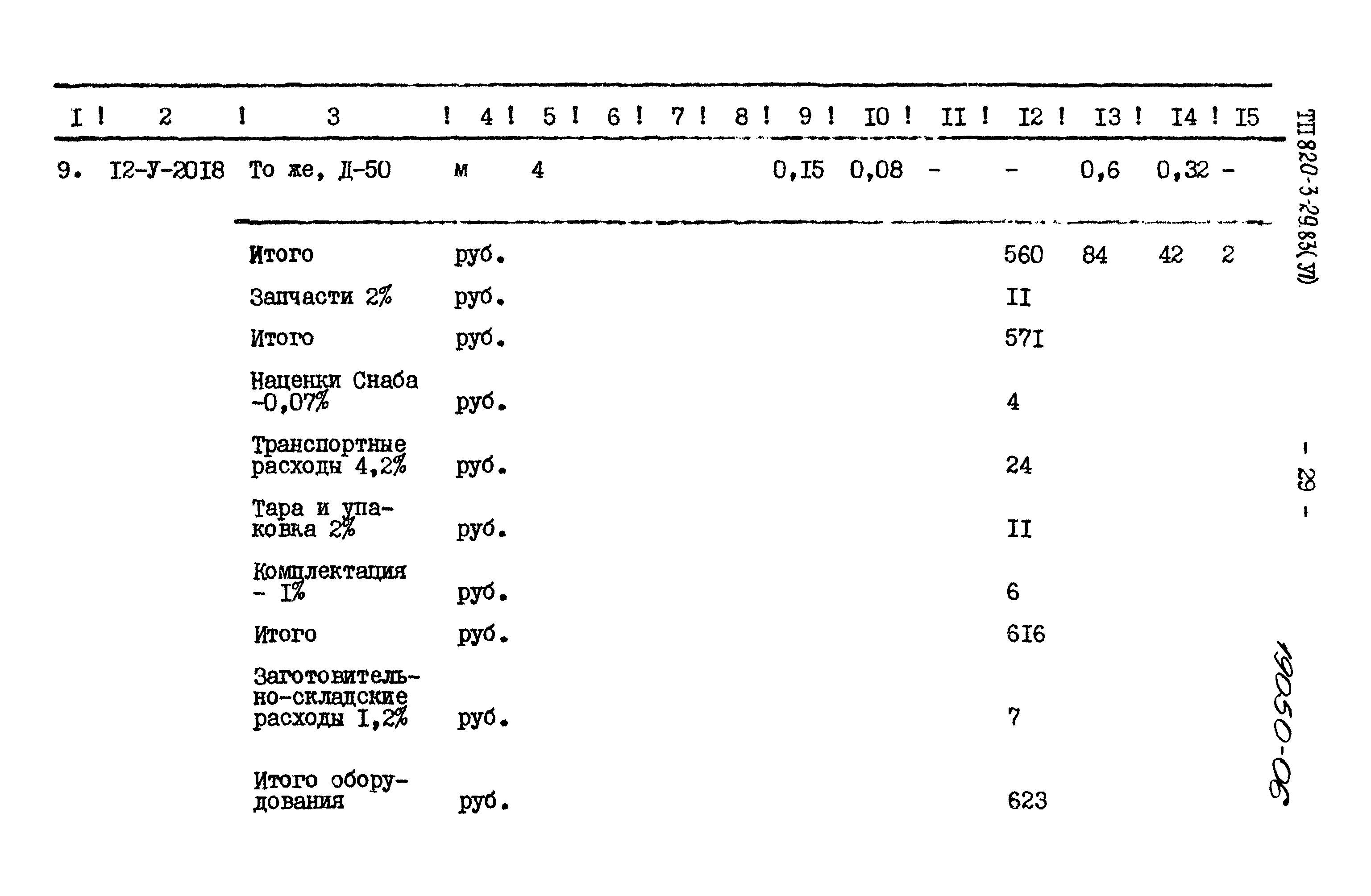 Типовой проект 820-3-29.83