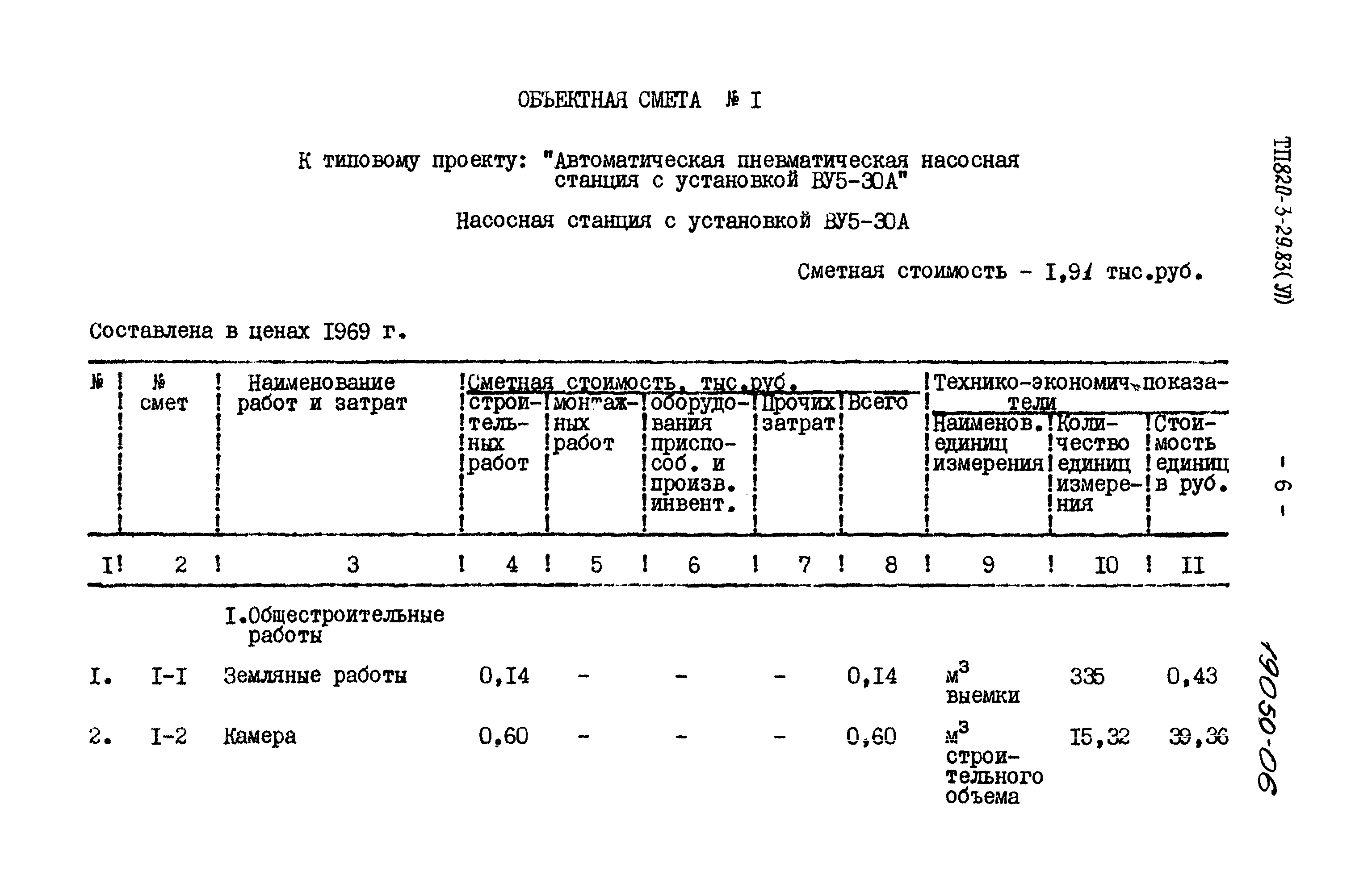 Типовой проект 820-3-29.83