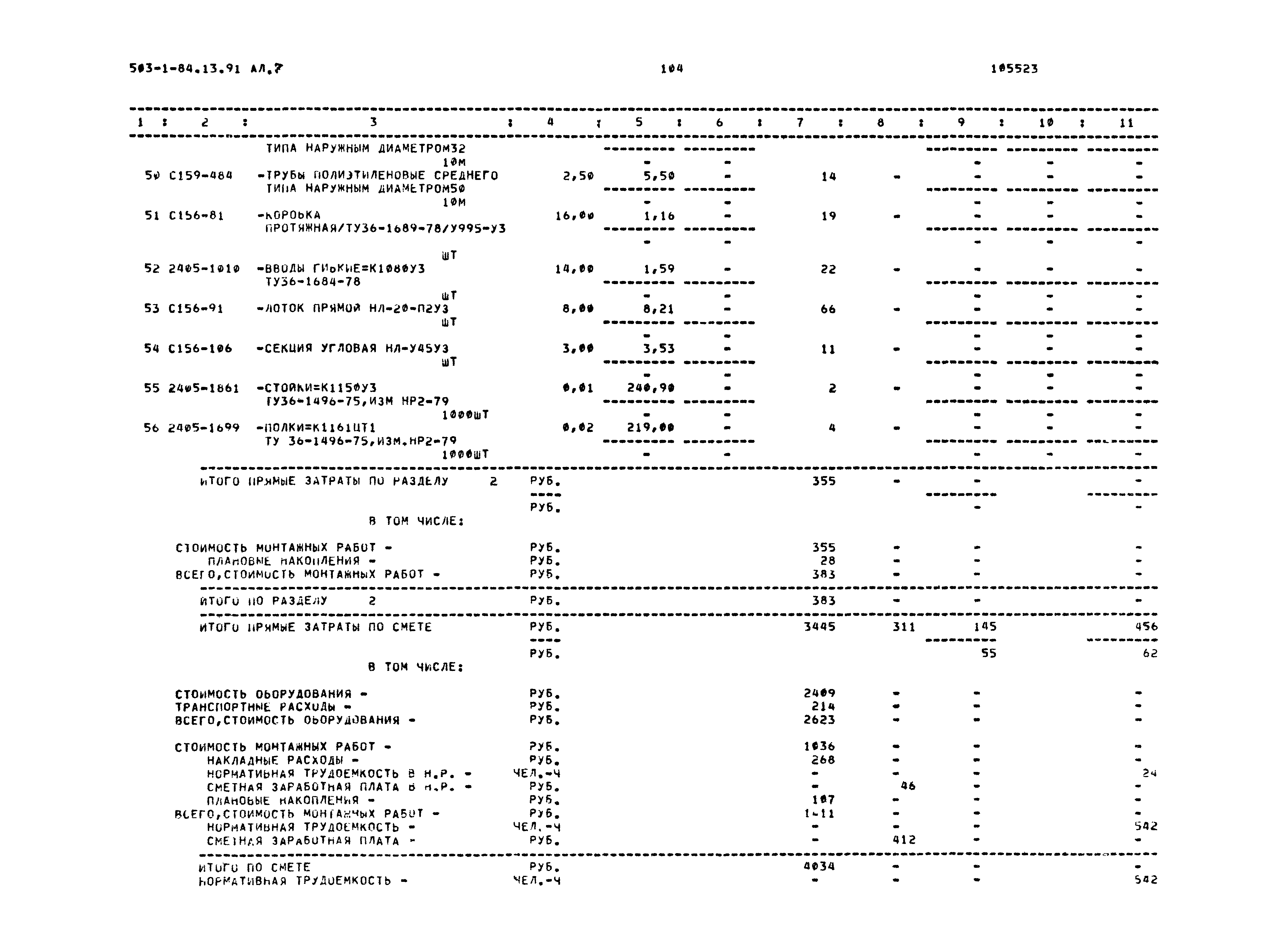 Типовой проект 503-1-84.13.91