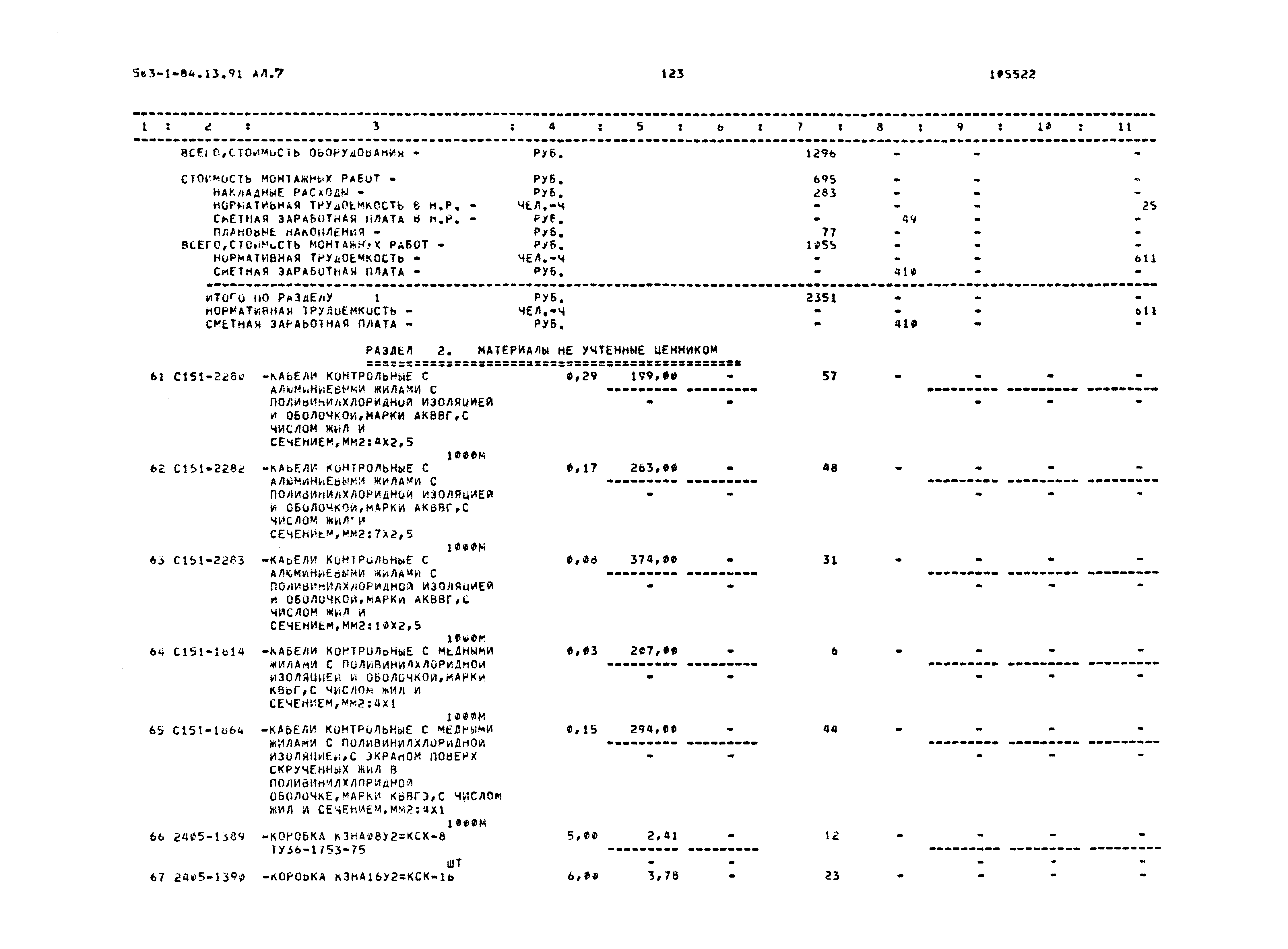 Типовой проект 503-1-84.13.91