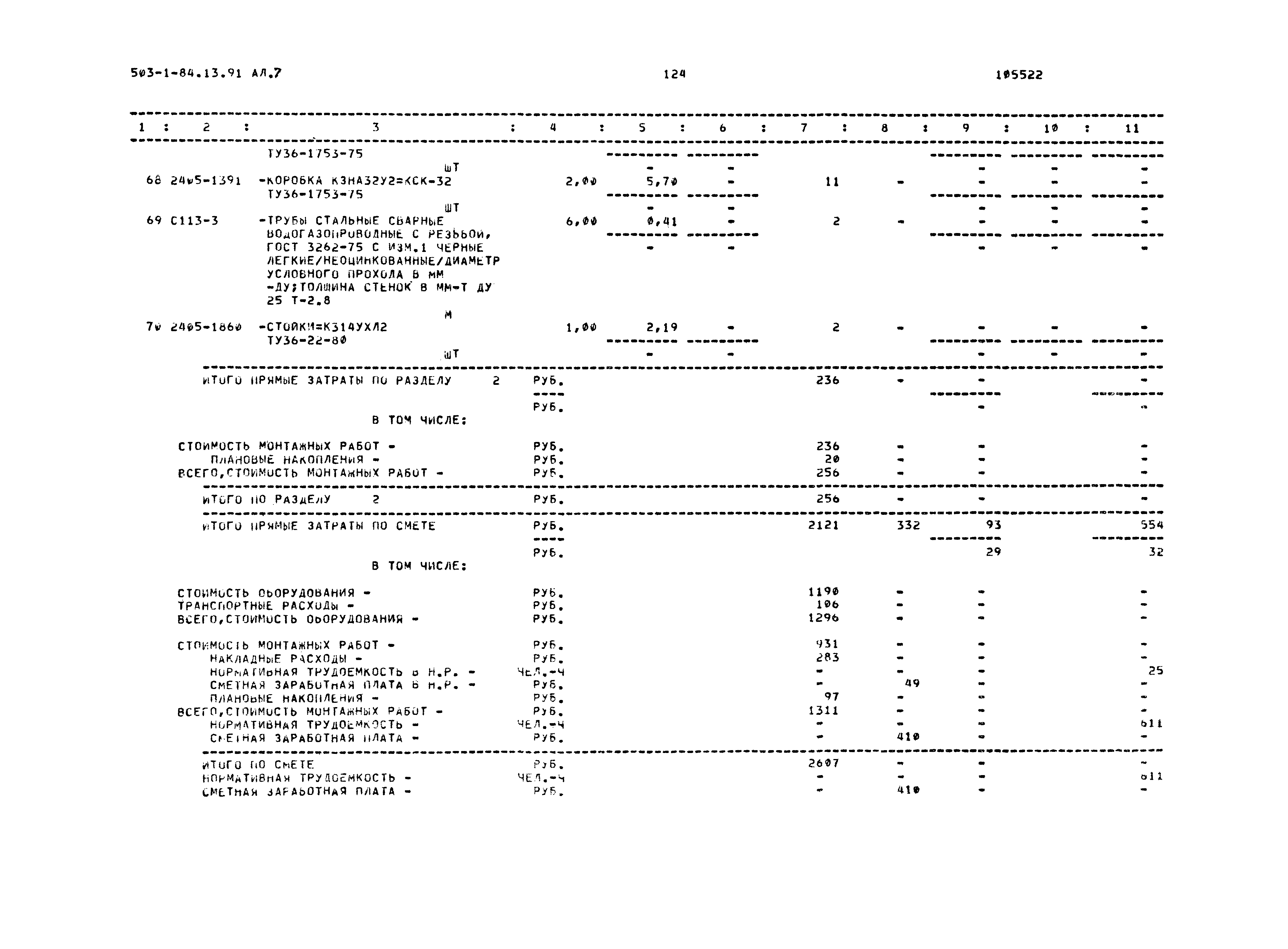 Типовой проект 503-1-84.13.91