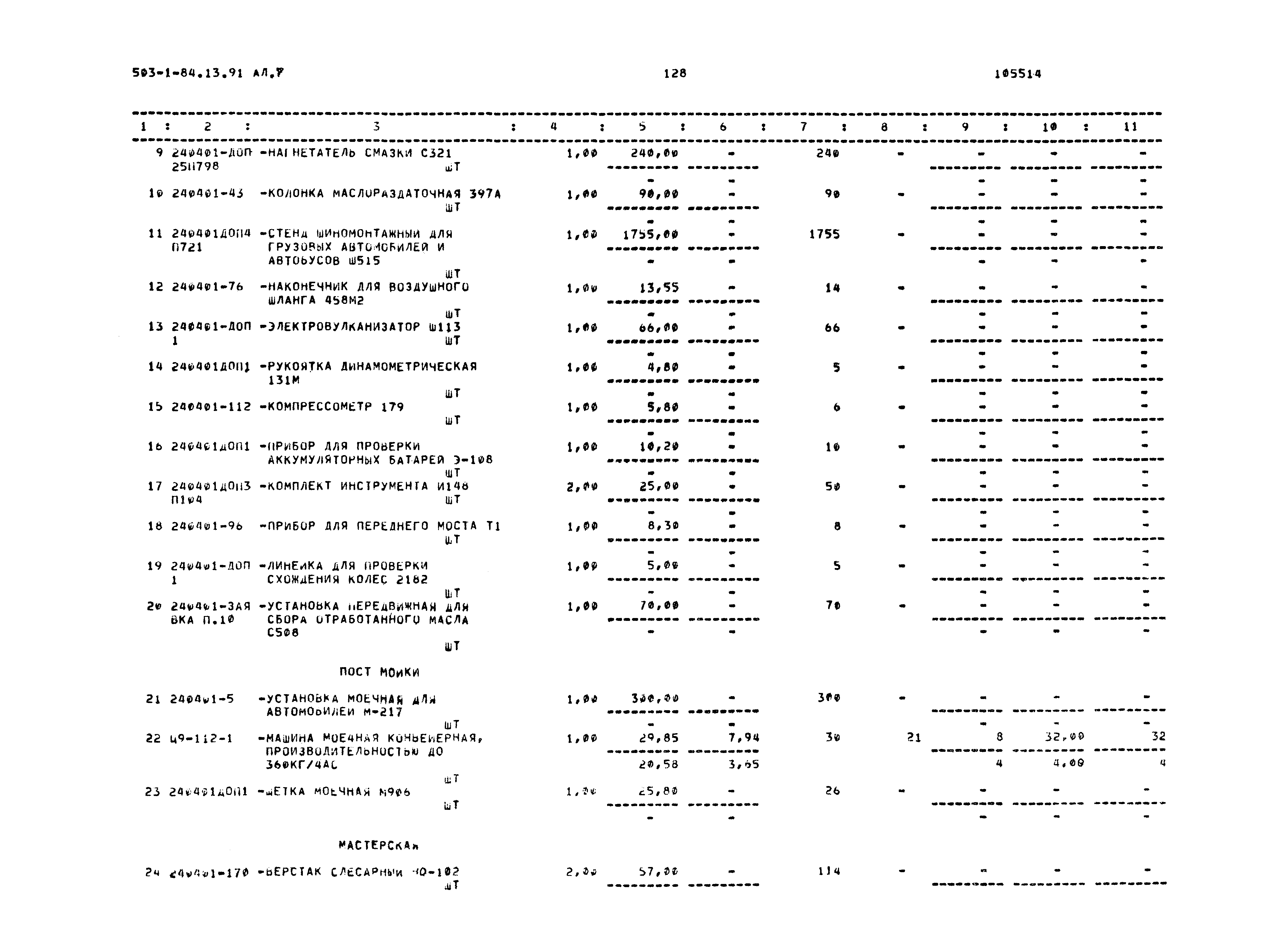 Типовой проект 503-1-84.13.91