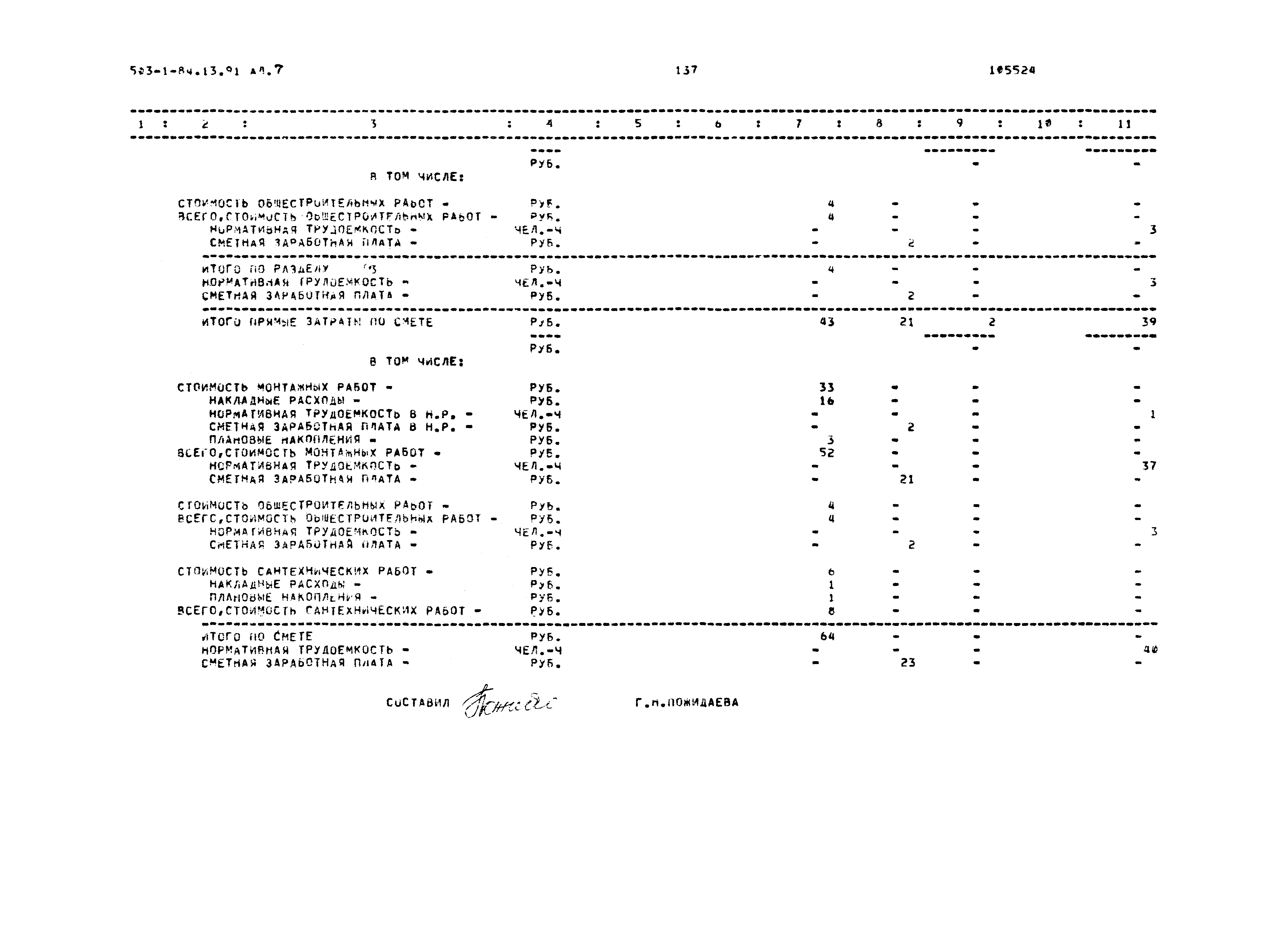 Типовой проект 503-1-84.13.91