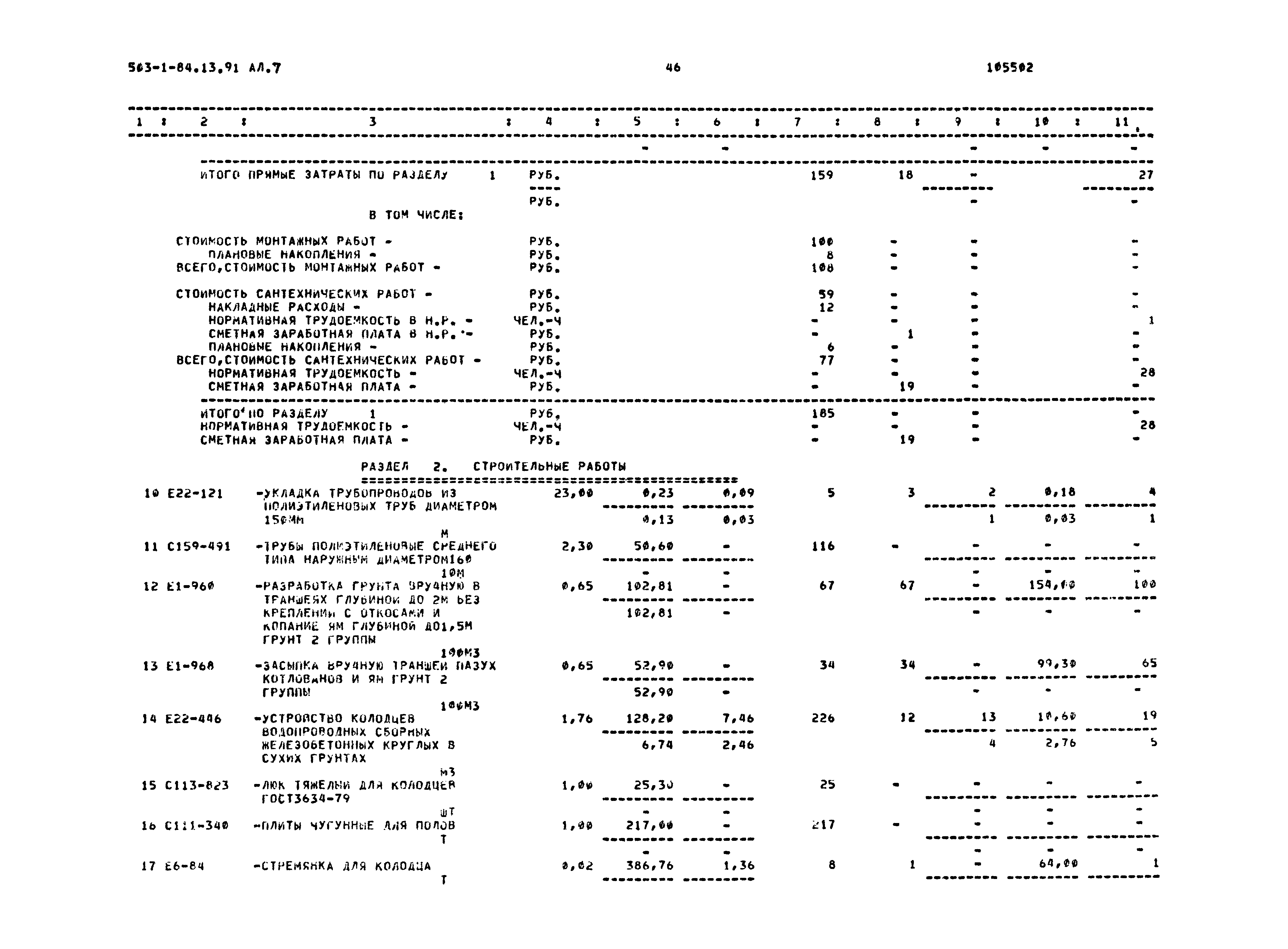 Типовой проект 503-1-84.13.91