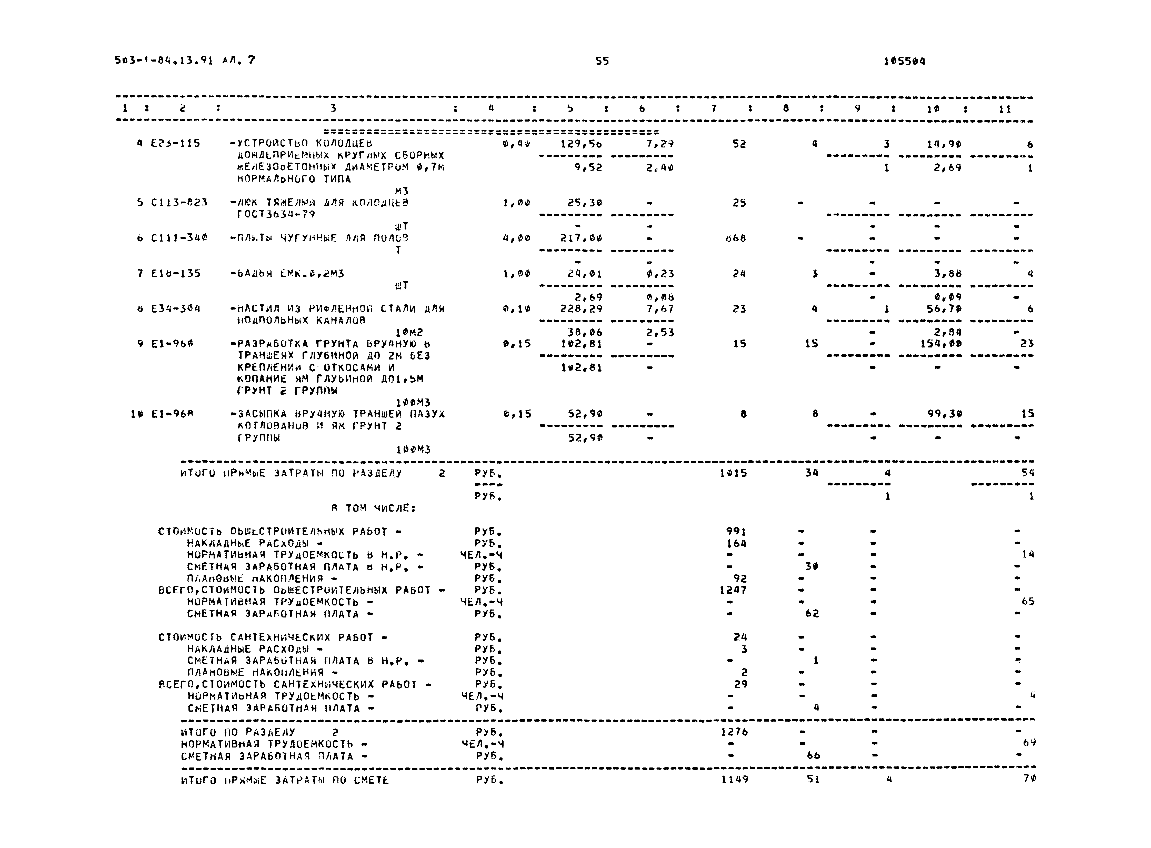 Типовой проект 503-1-84.13.91