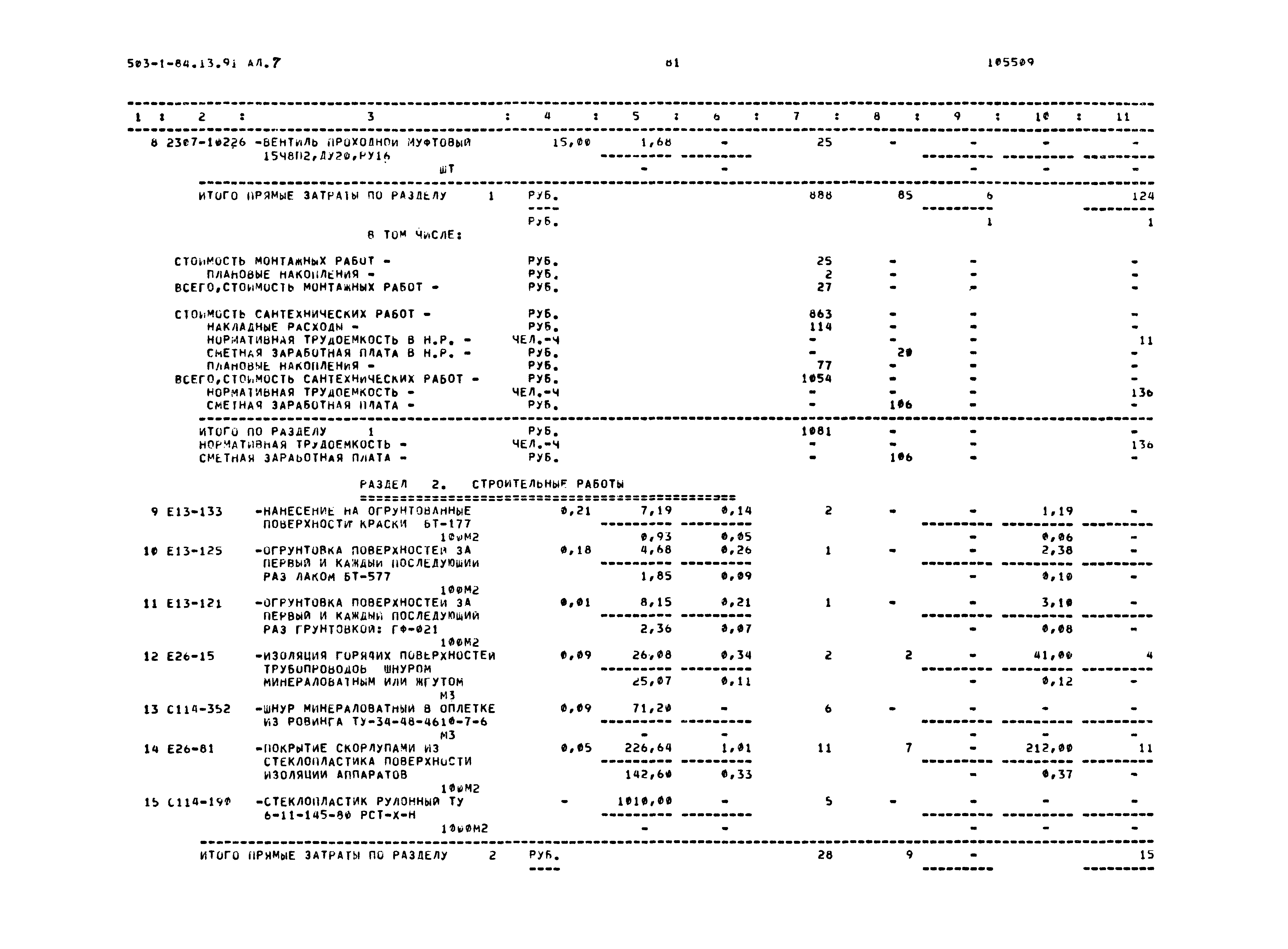Типовой проект 503-1-84.13.91
