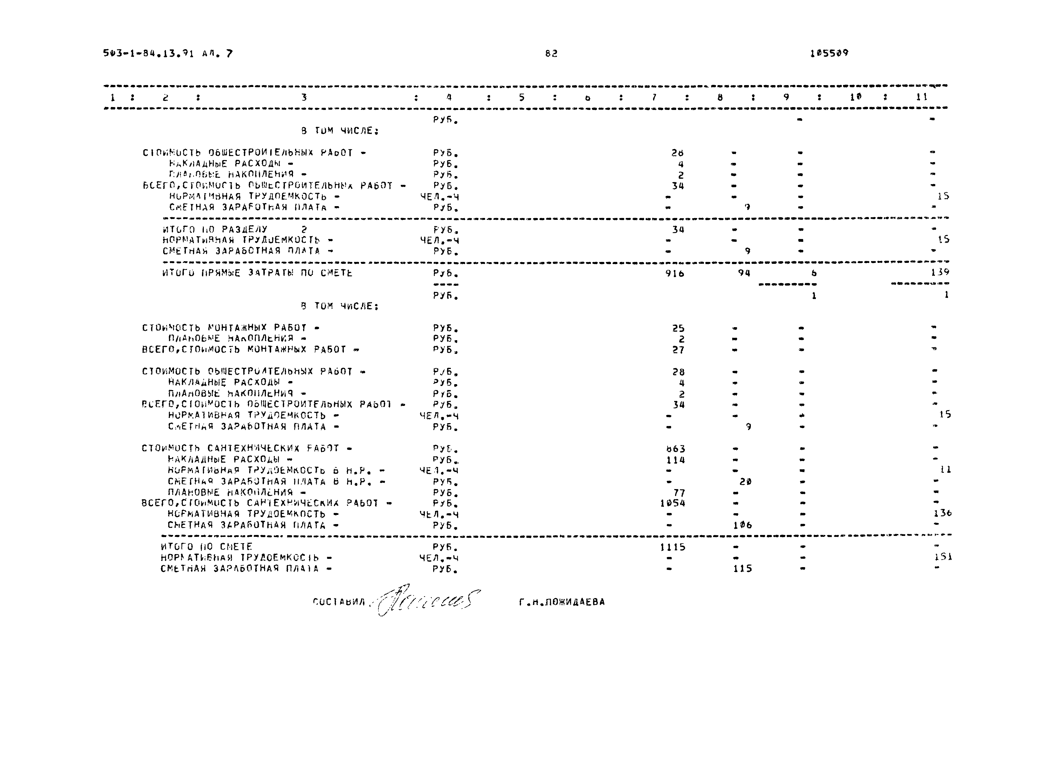 Типовой проект 503-1-84.13.91