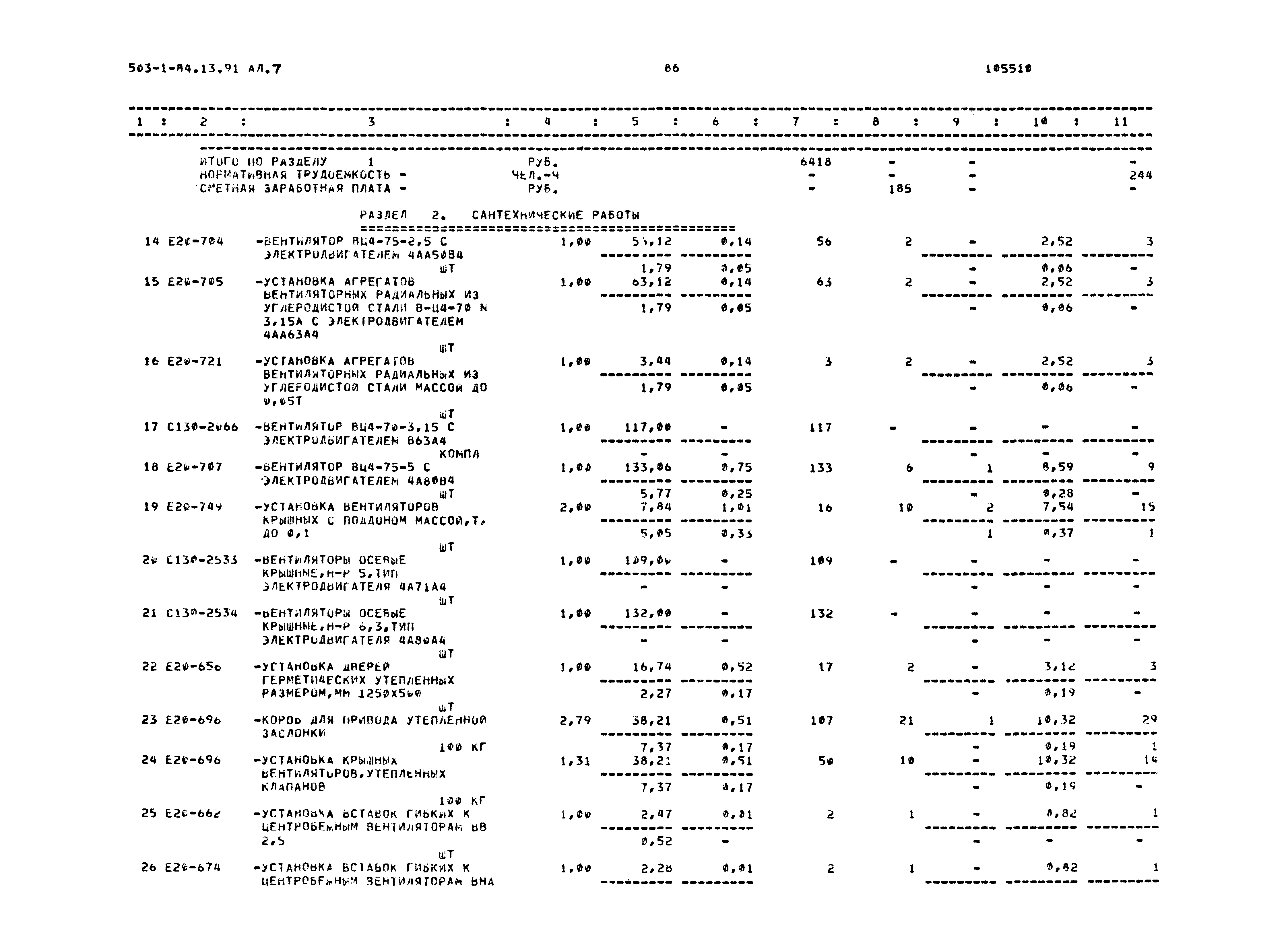 Типовой проект 503-1-84.13.91