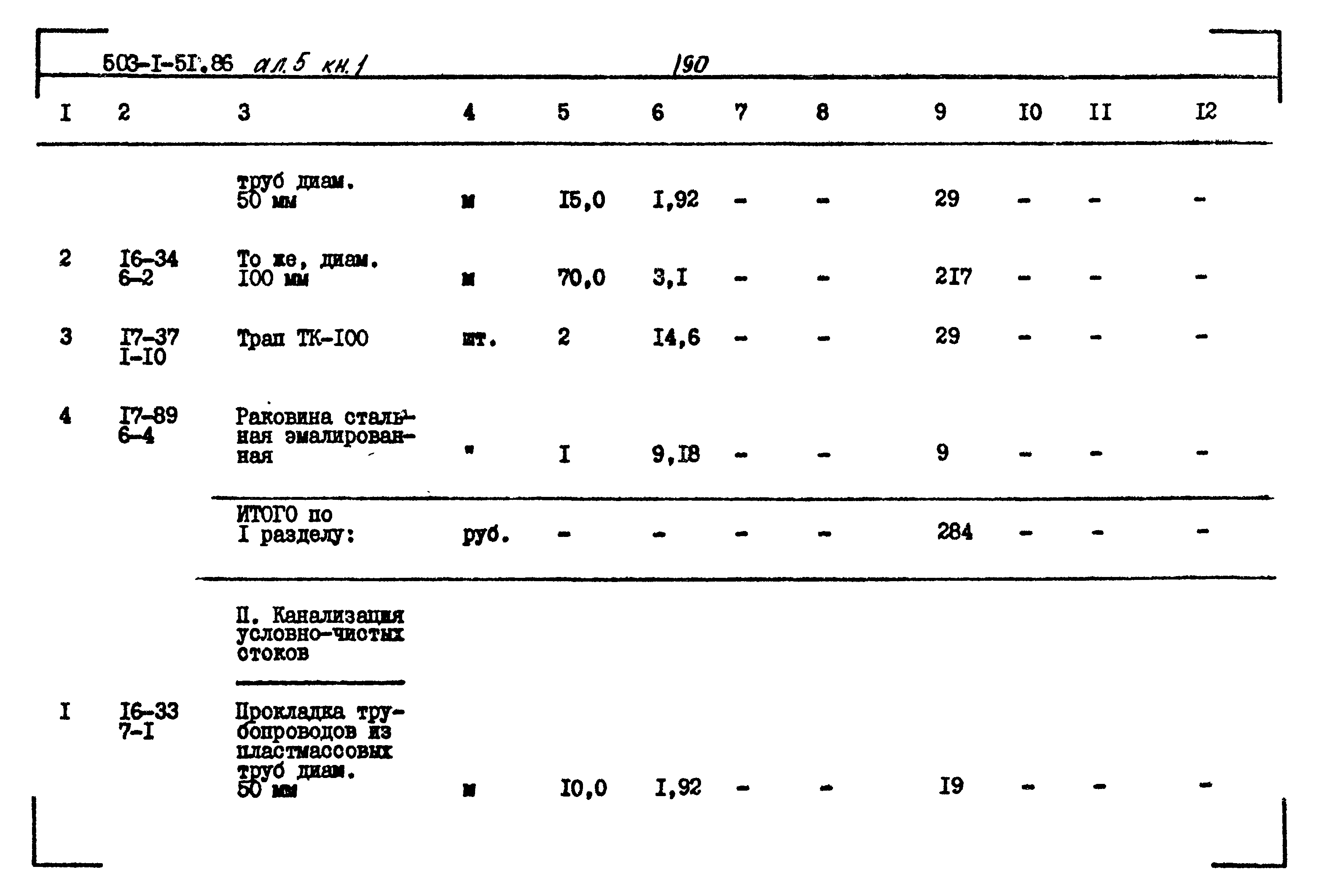 Типовой проект 503-1-51.86