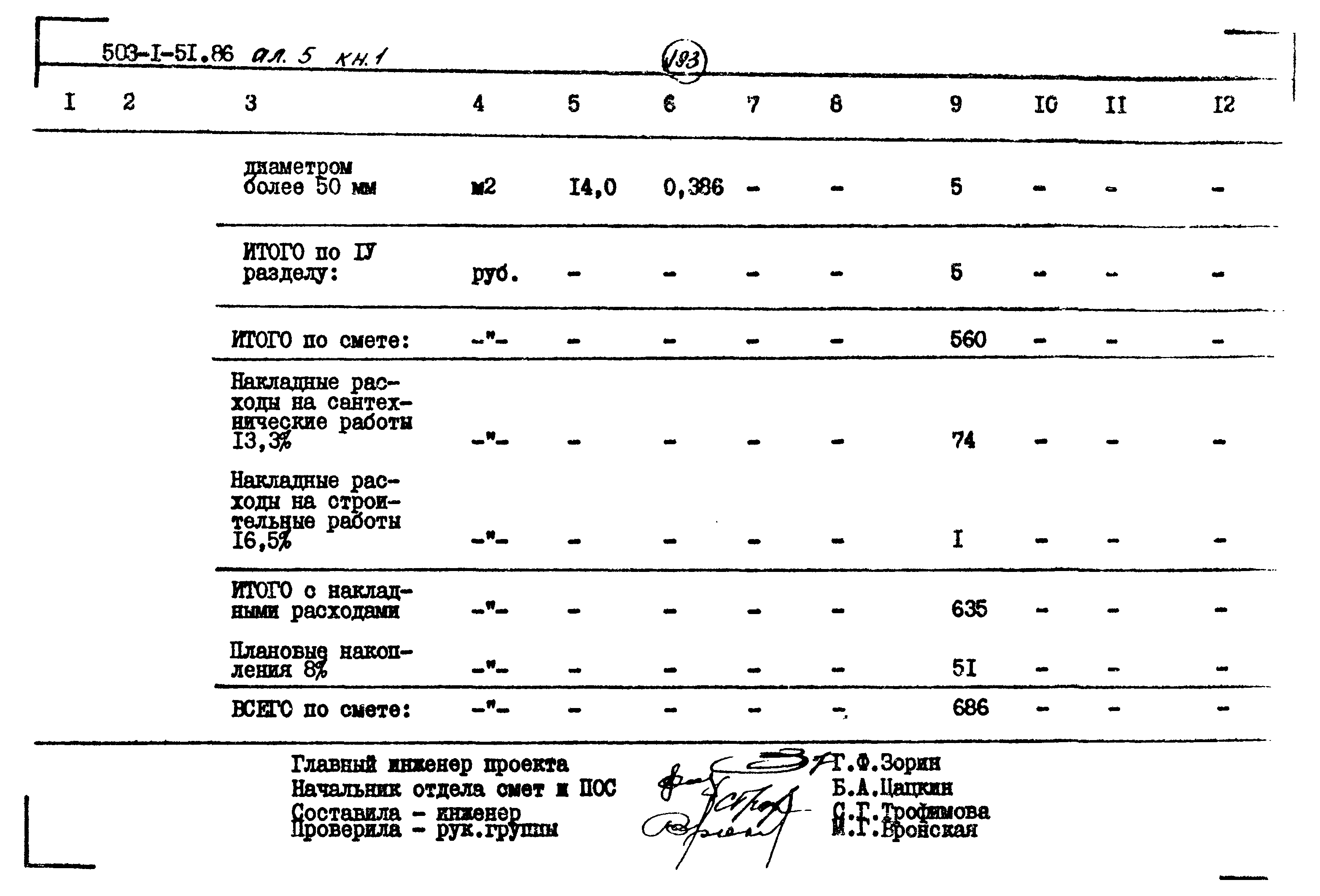 Типовой проект 503-1-51.86