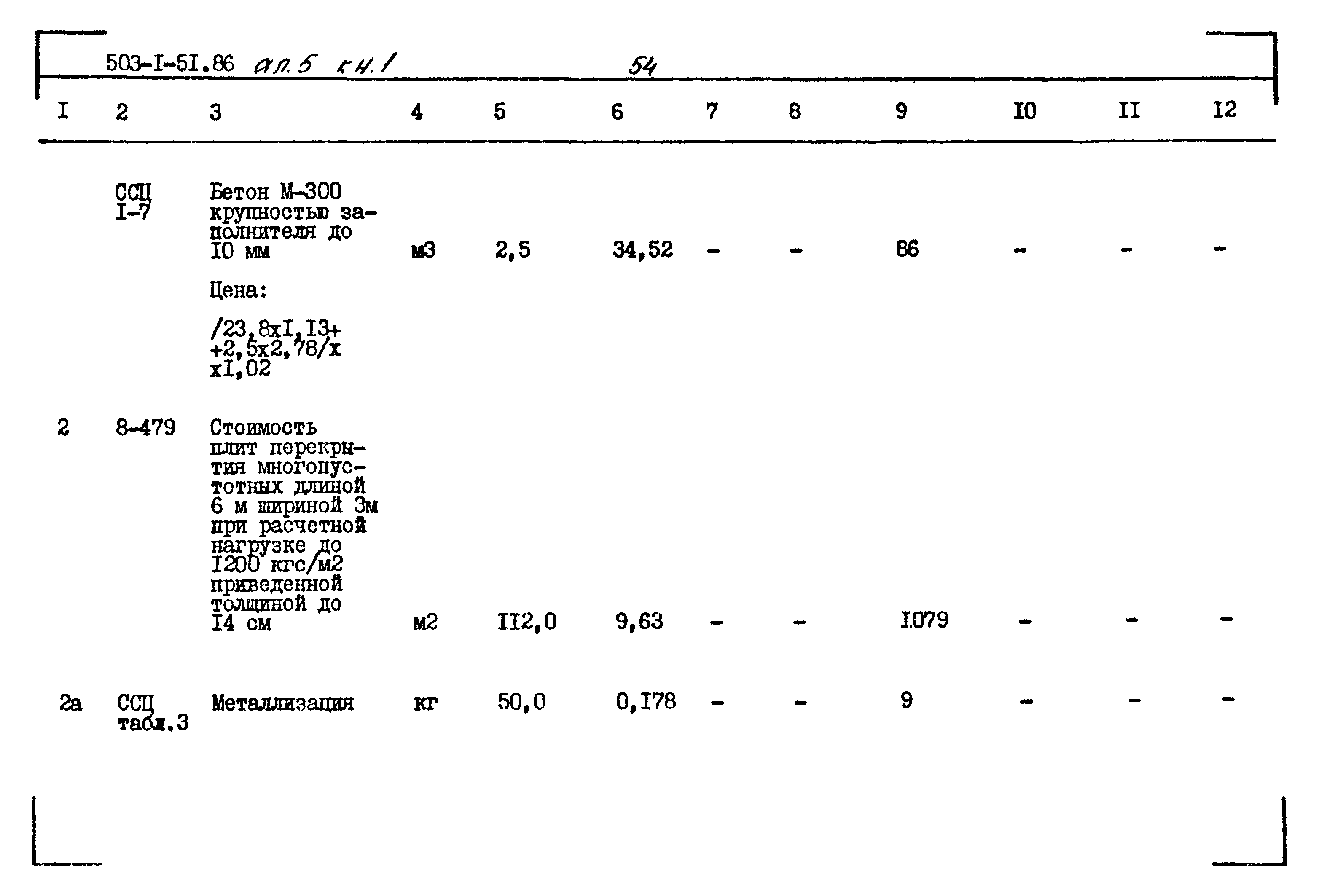 Типовой проект 503-1-51.86