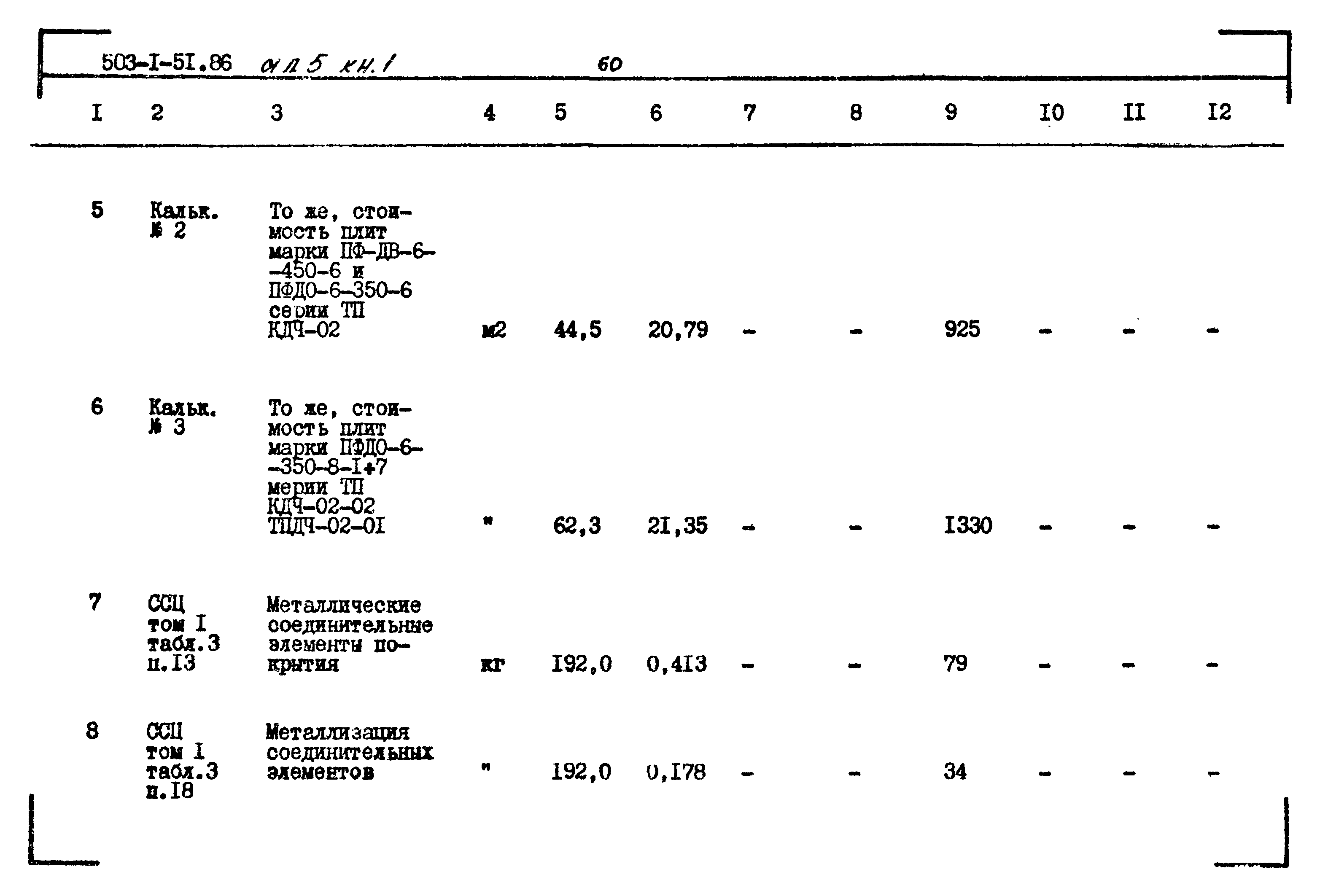 Типовой проект 503-1-51.86