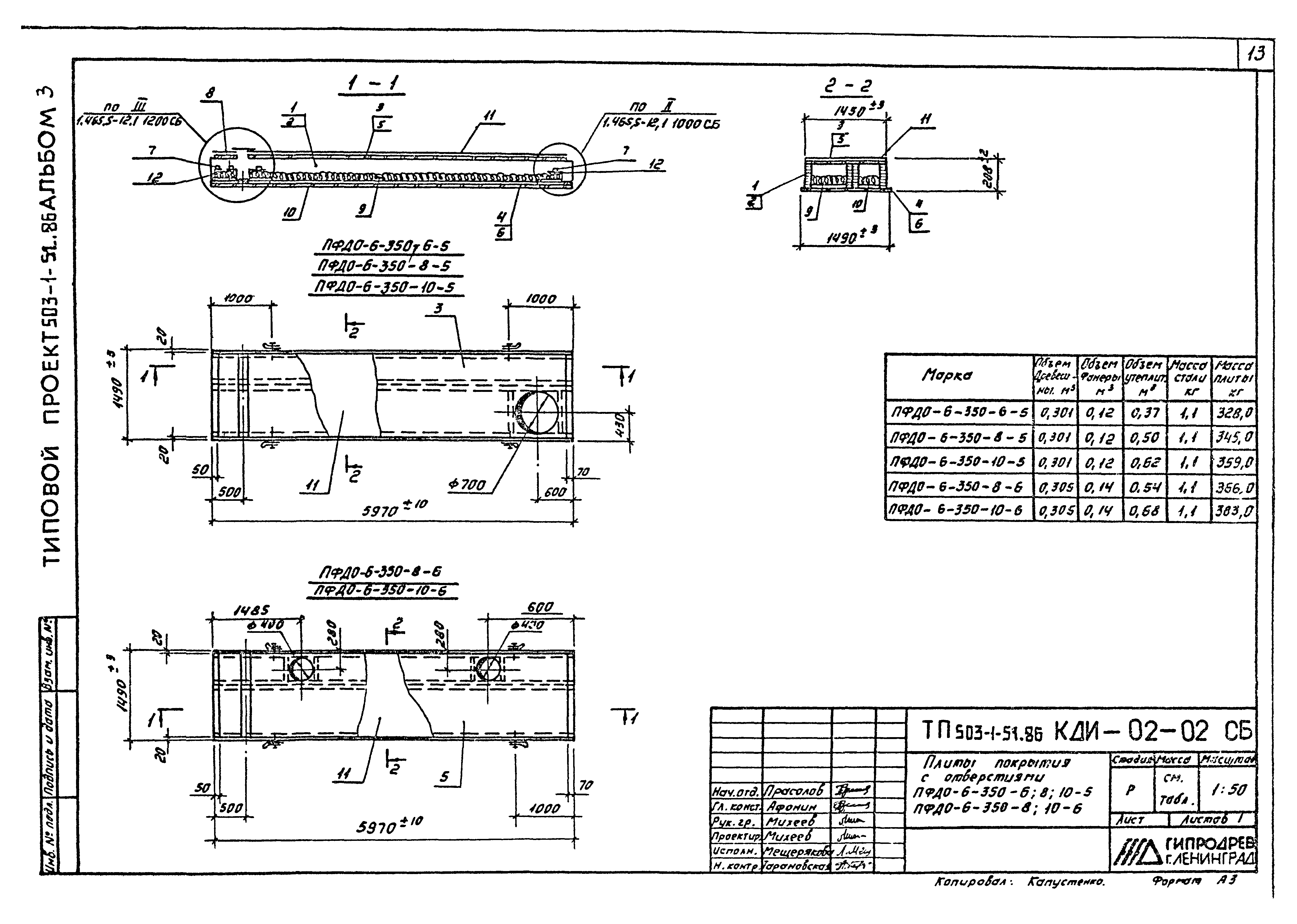 Типовой проект 503-1-51.86