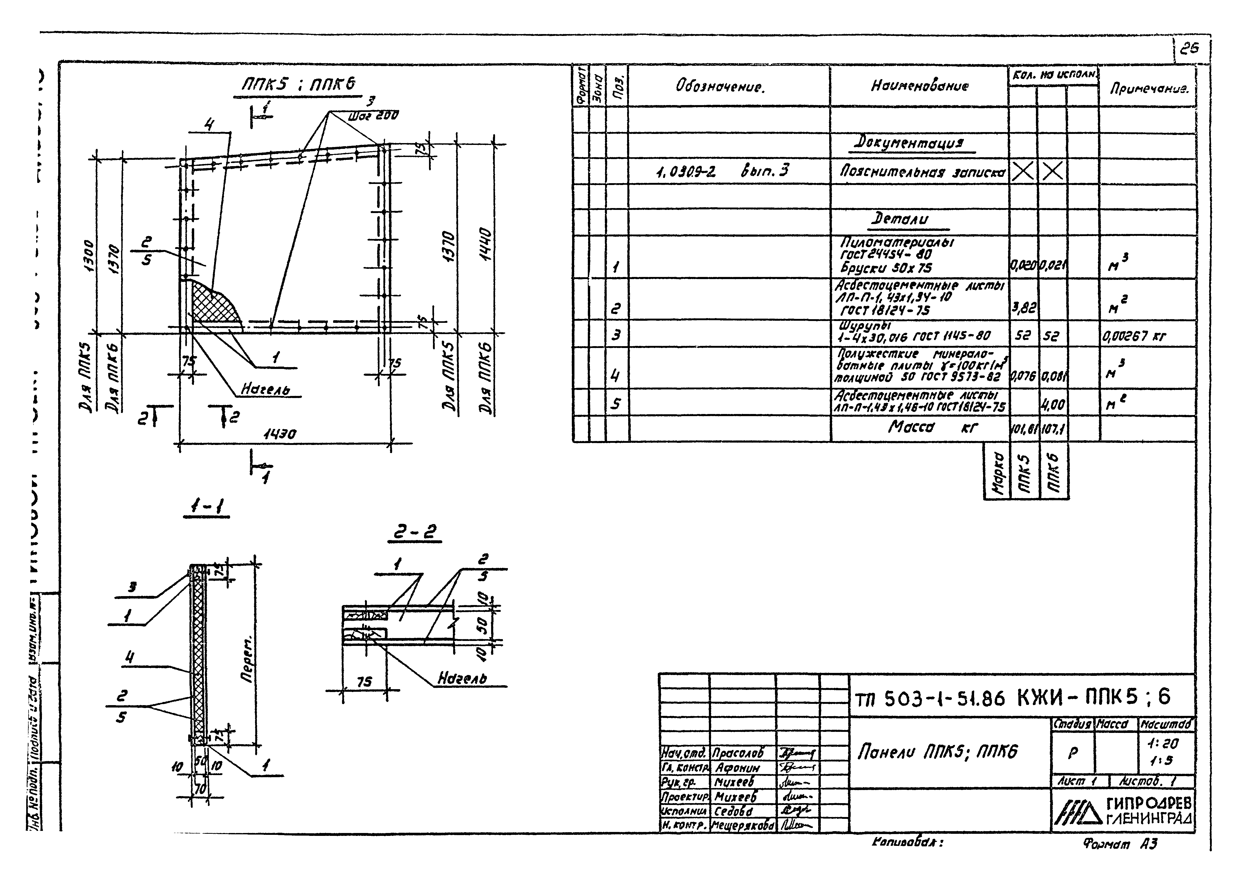 Типовой проект 503-1-51.86