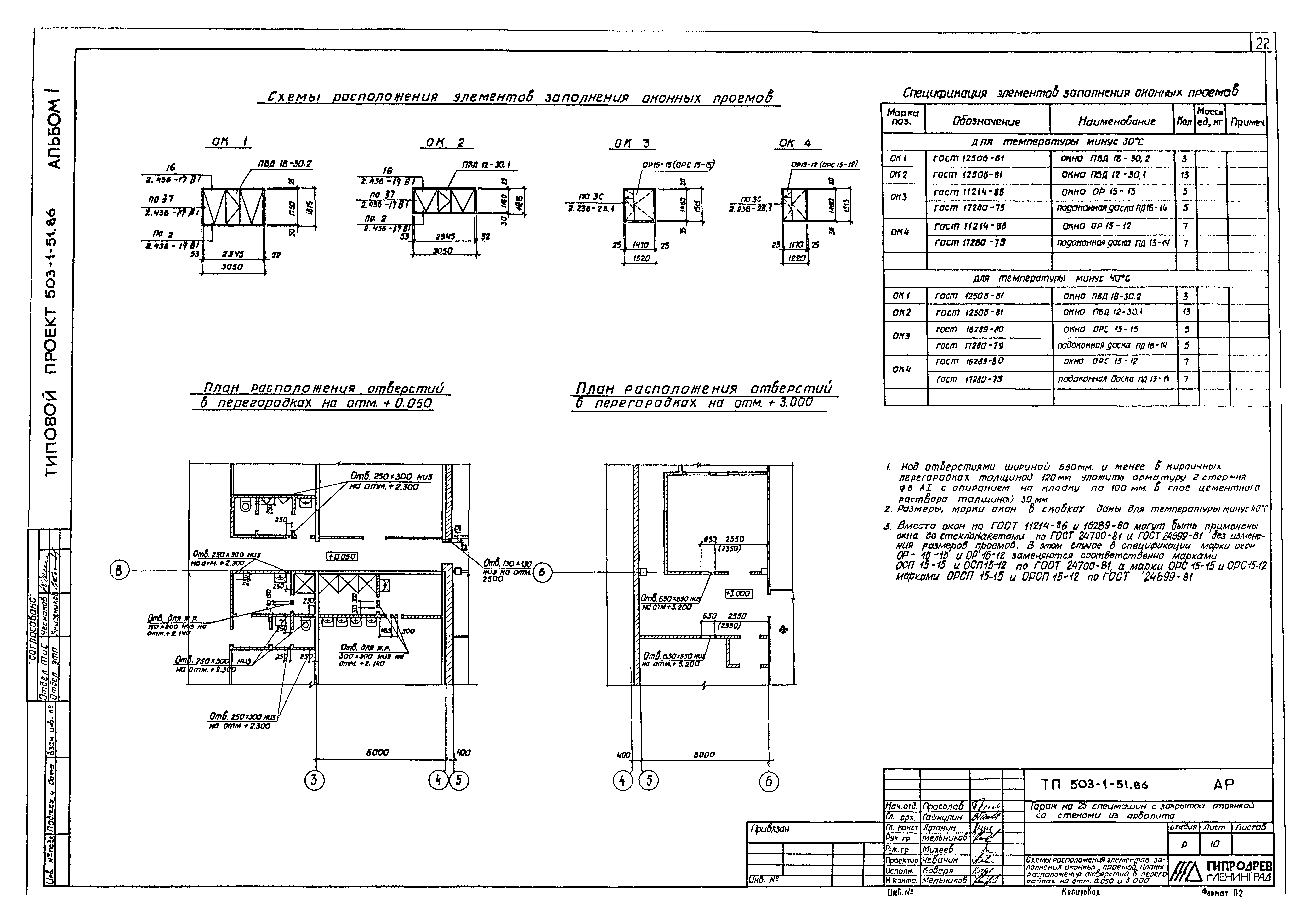 Типовой проект 503-1-51.86